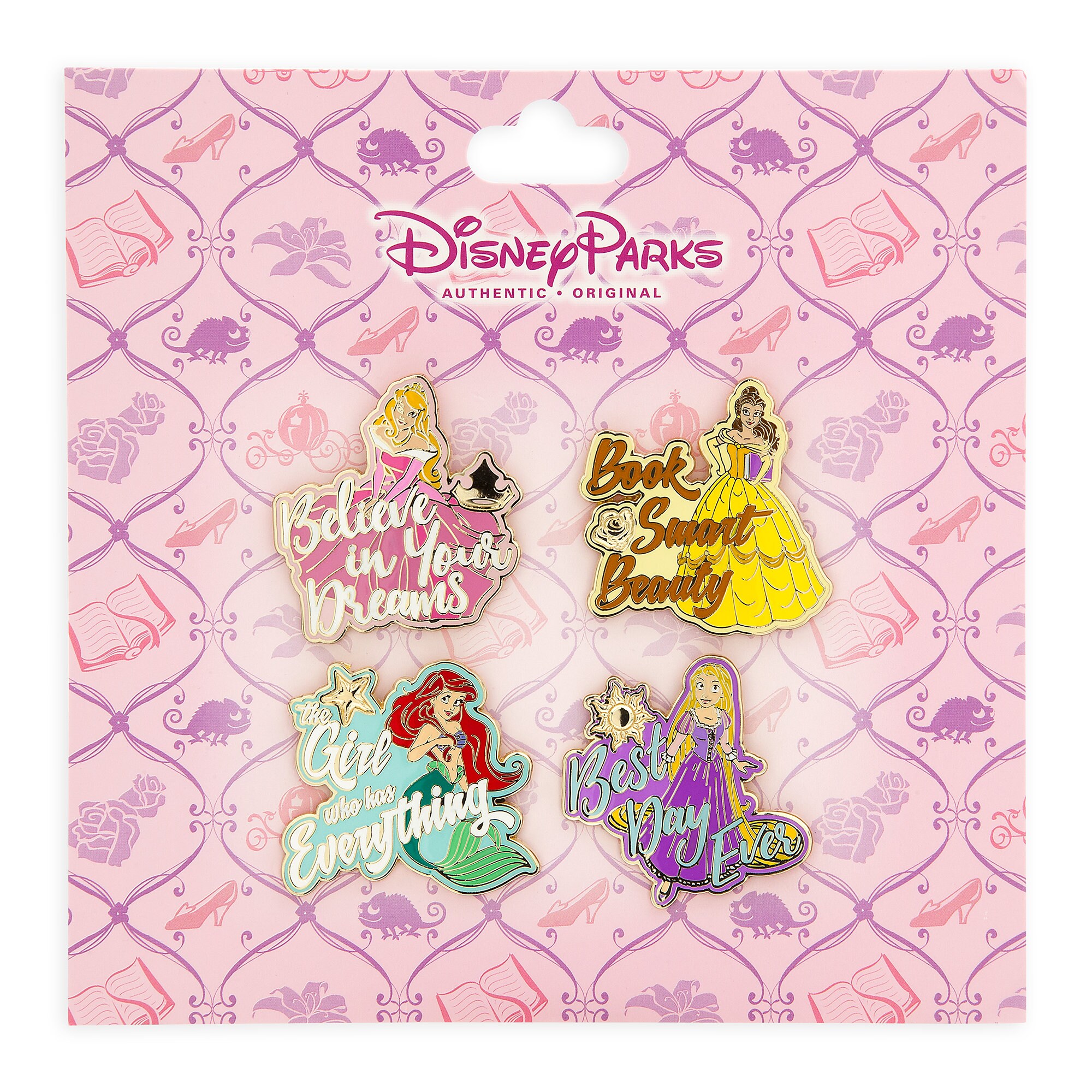 Disney Princess Pin Trading Booster Set