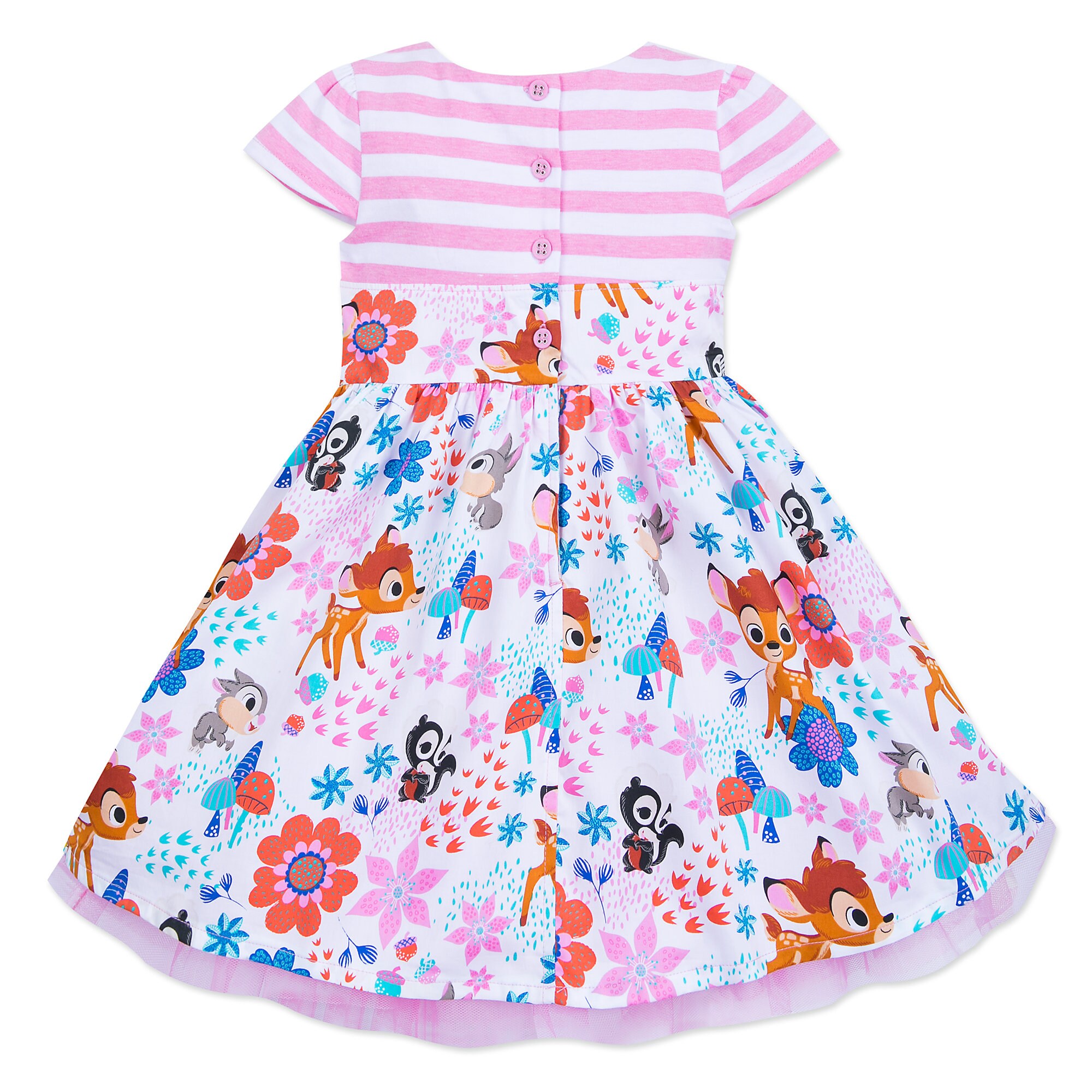 Bambi Dress and Socks Set for Girls - Disney Furrytale friends