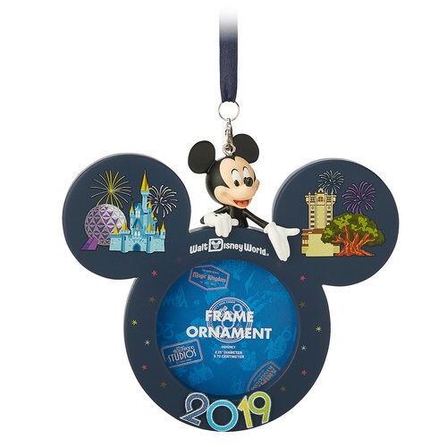 Mickey Mouse Frame Ornament Walt  Disney  World  2019  