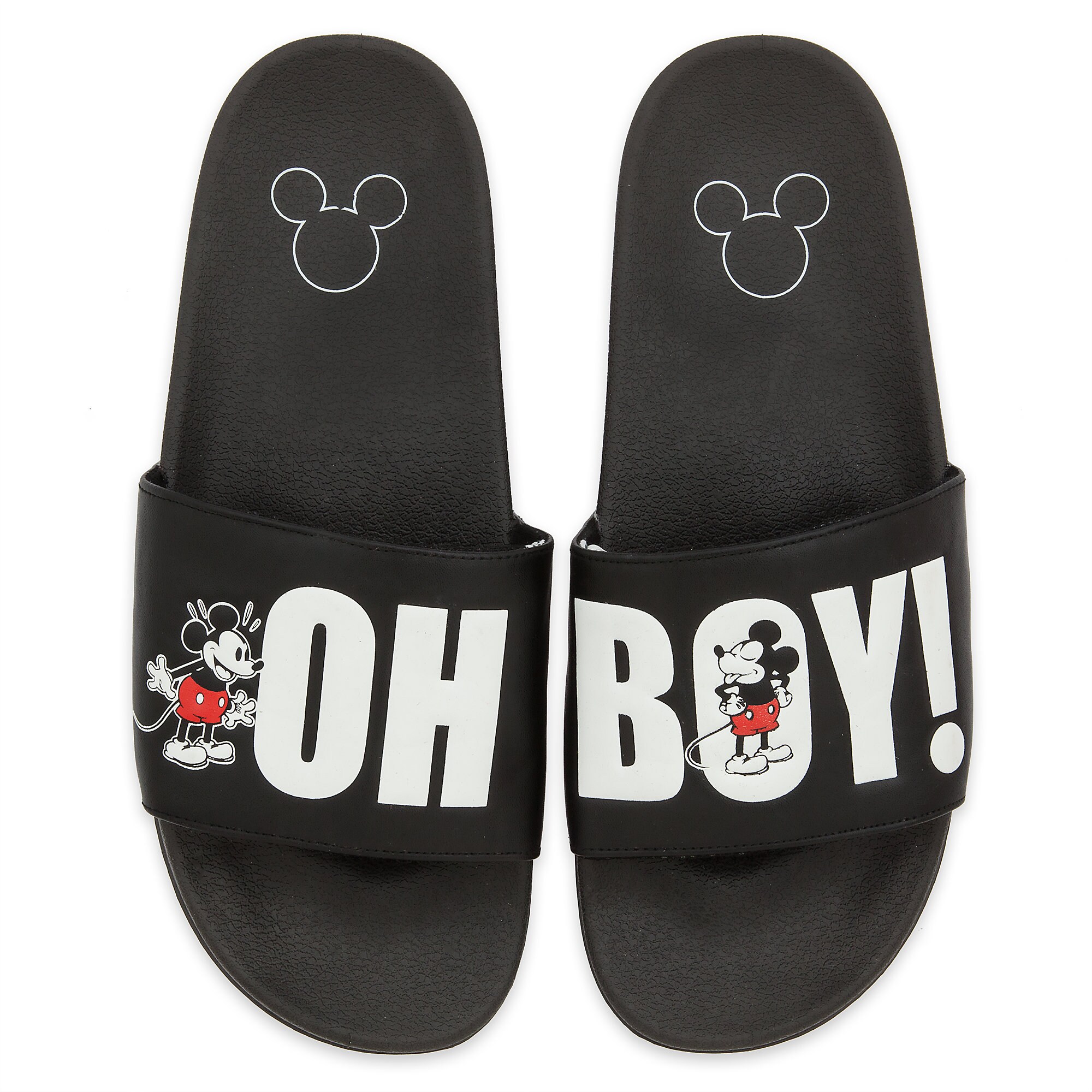 Mickey Mouse Slides for Men - Oh My Disney