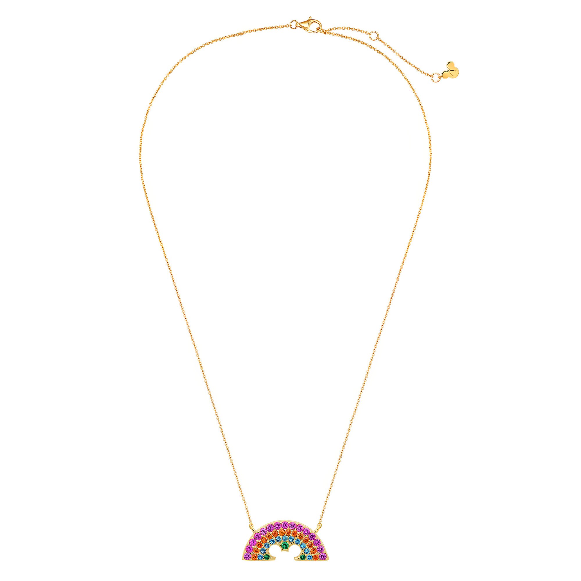 Rainbow Disney Collection Mickey Mouse Necklace by CRISLU