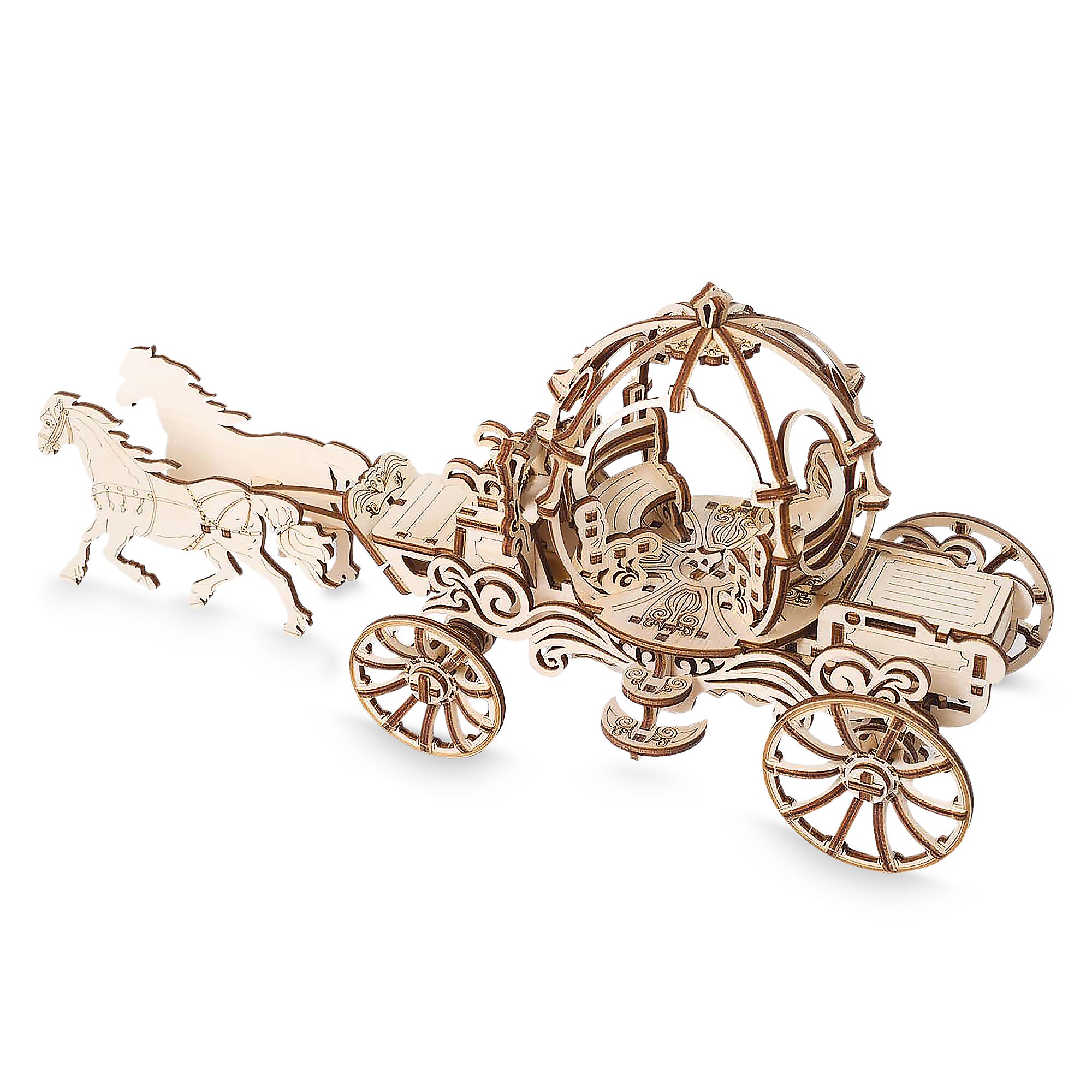 Cinderella Carriage Wooden Puzzle