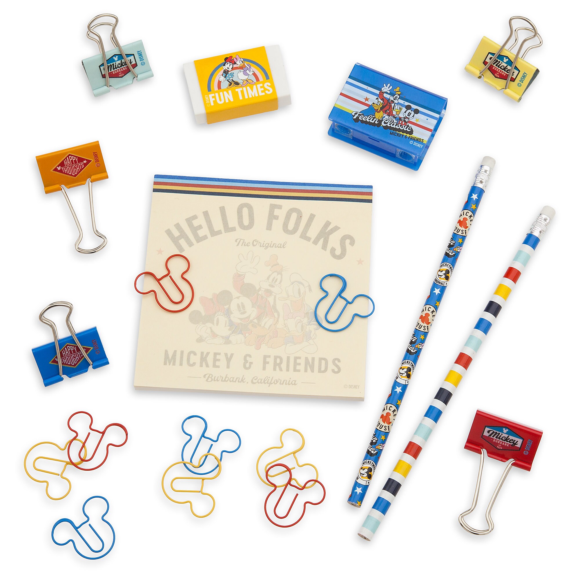 Mickey Mouse and Friends Stationery Set