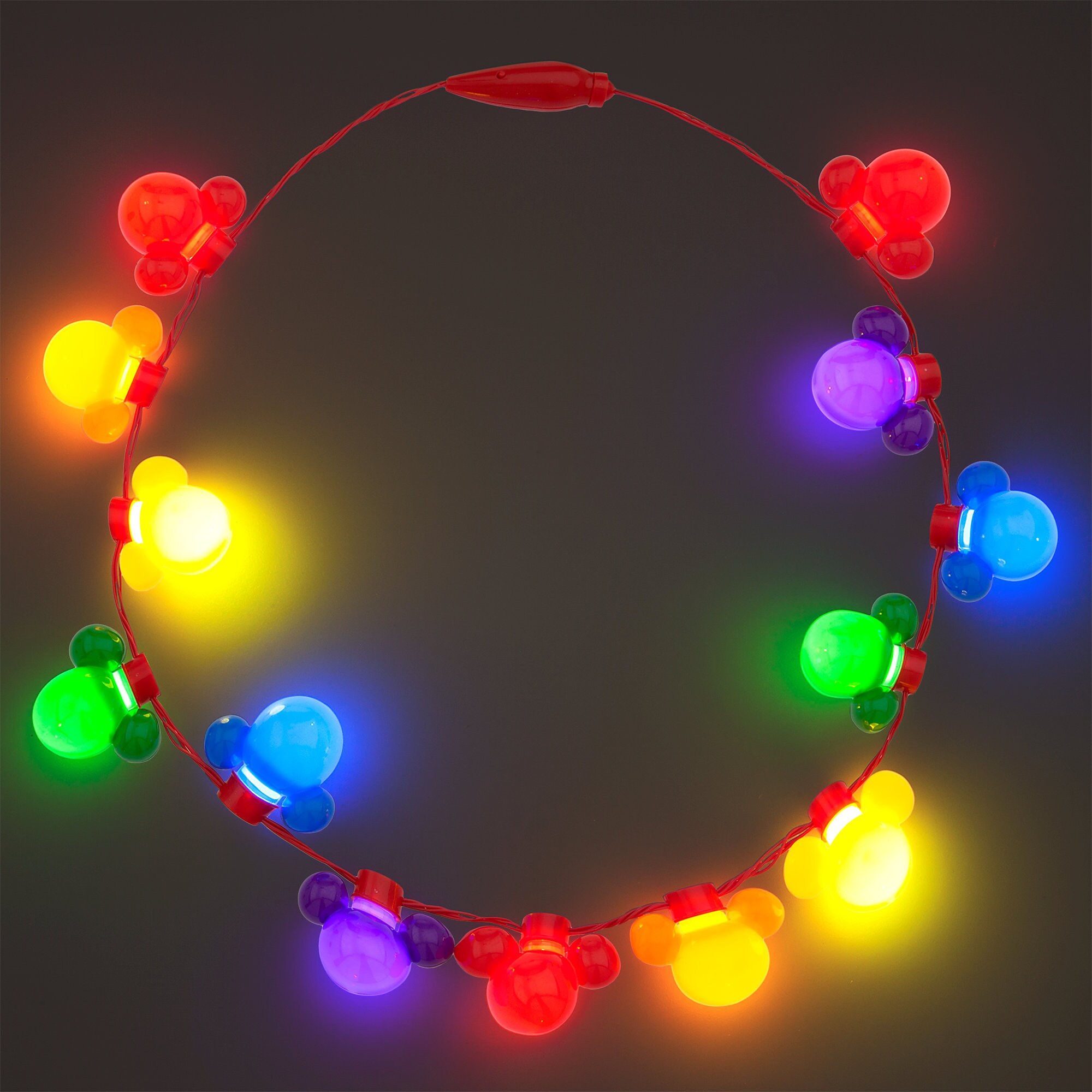 Rainbow Disney Collection Mickey Mouse Light-Up Necklace