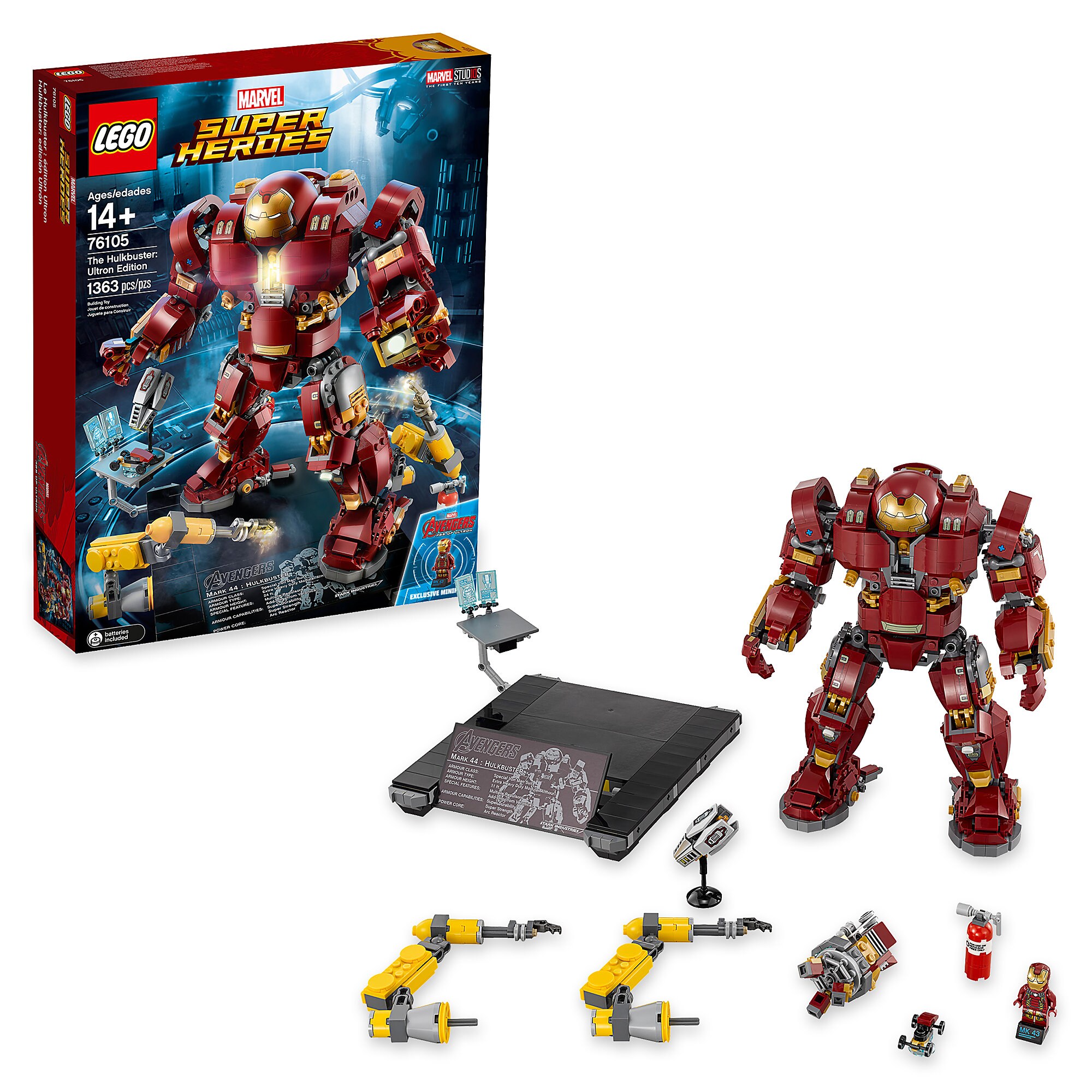 The Hulkbuster: Ultron Edition Playset by LEGO - Marvel's Avengers: Age of Ultron