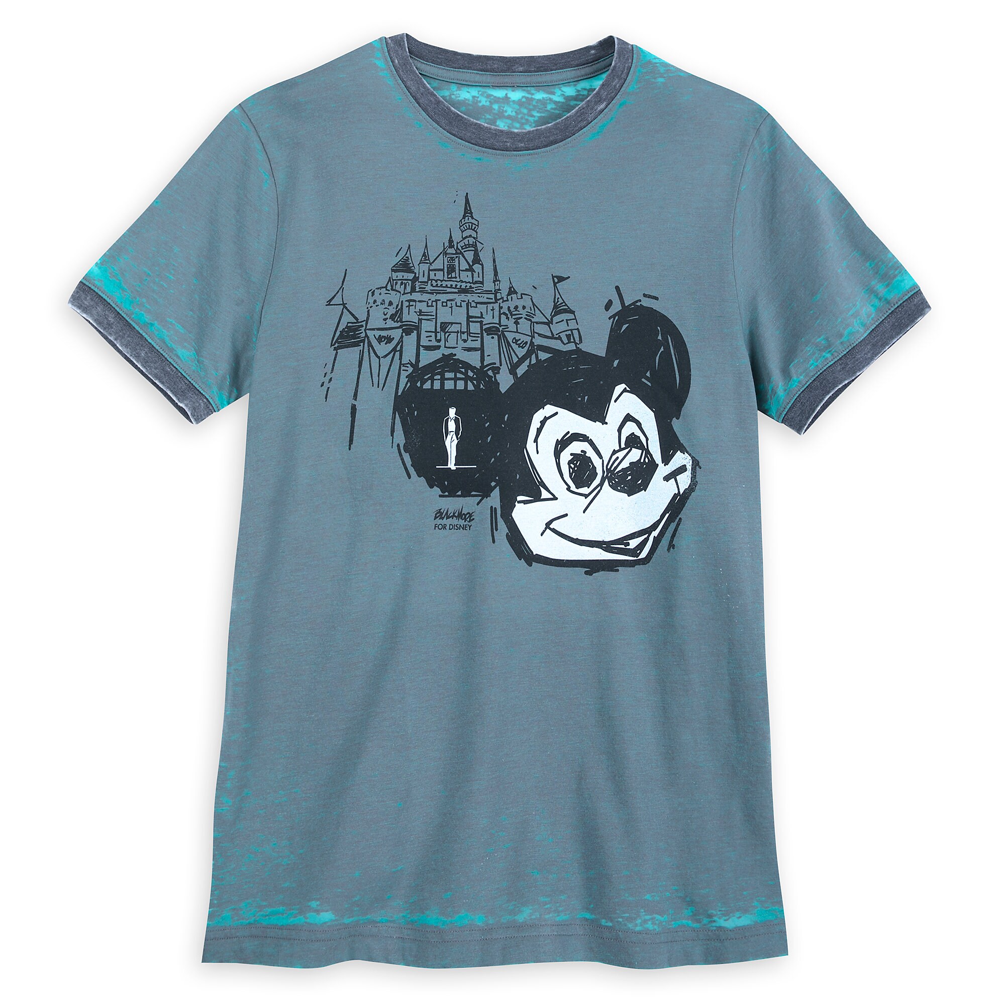 Mickey Mouse Disney Parks Artist Series T-Shirt for Men by Brian Blackmore