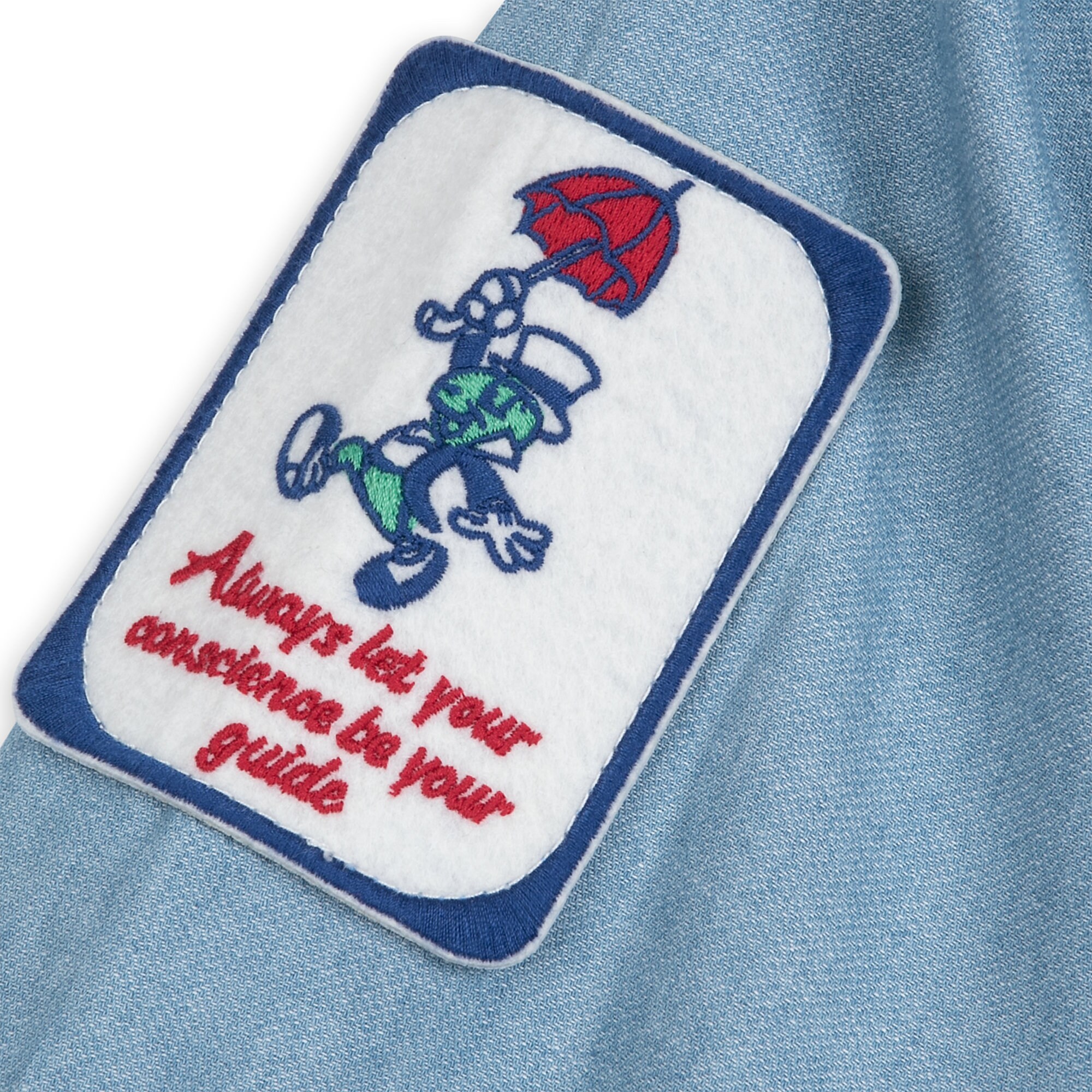Jiminy Cricket Chambray Shirt for Men by Junk Food