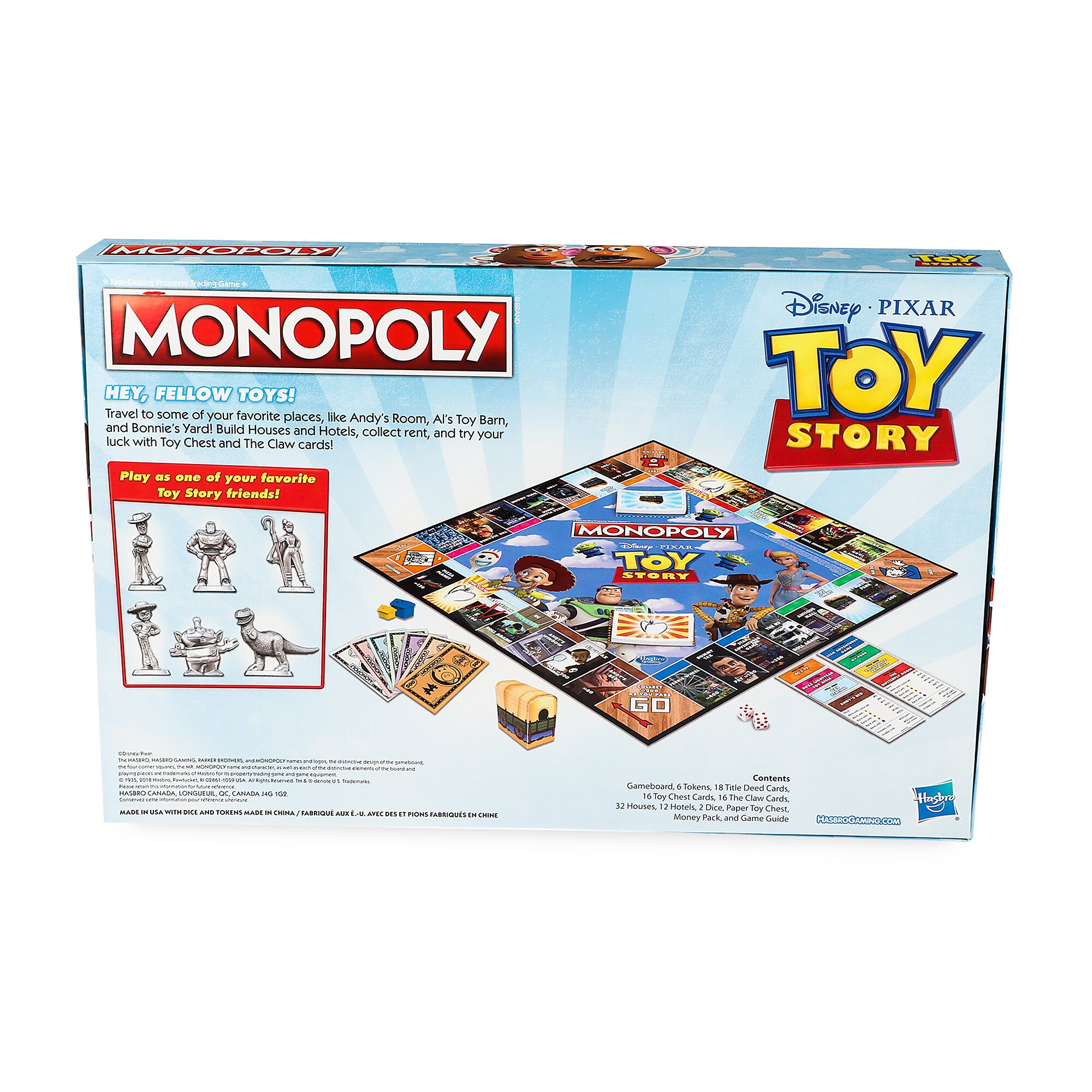 Toy Story Edition Monopoly Game