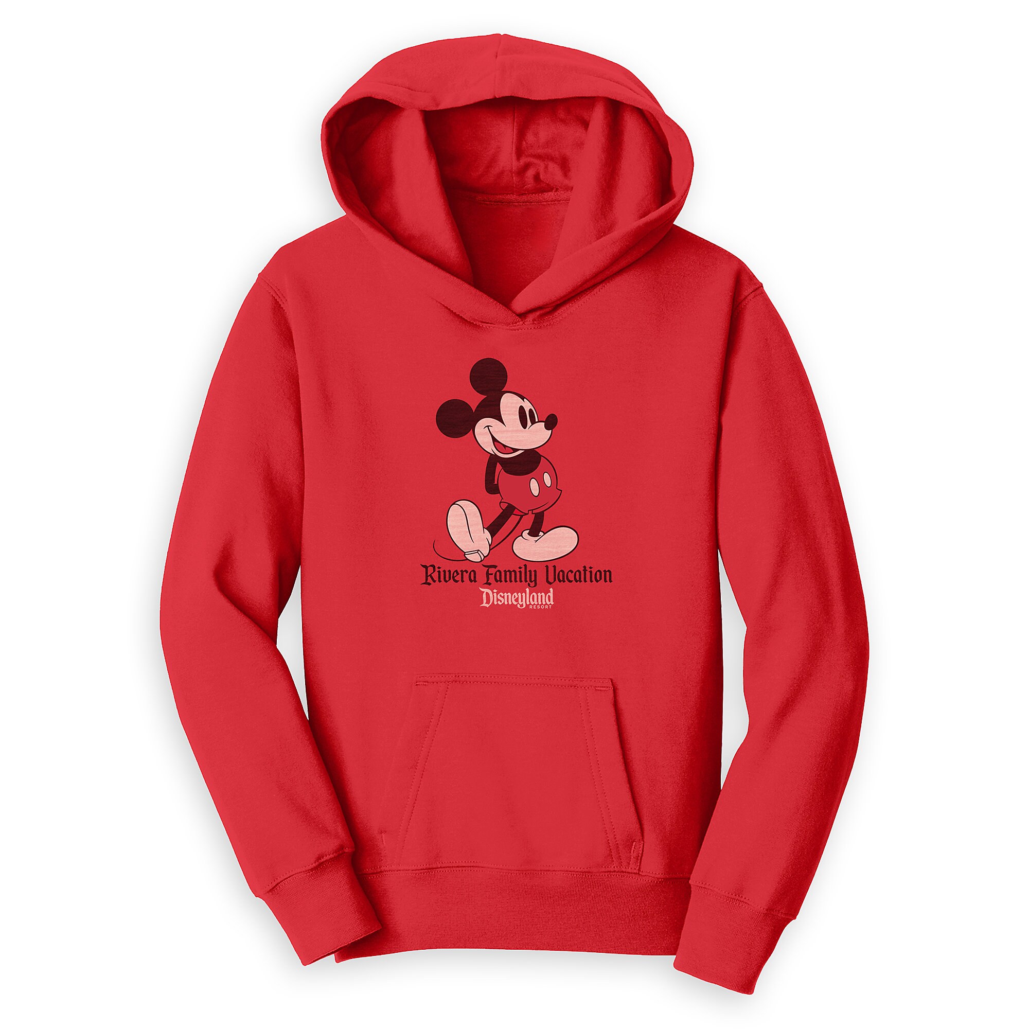 Kids' Mickey Mouse Family Vacation Pullover Hoodie - Disneyland - Customized