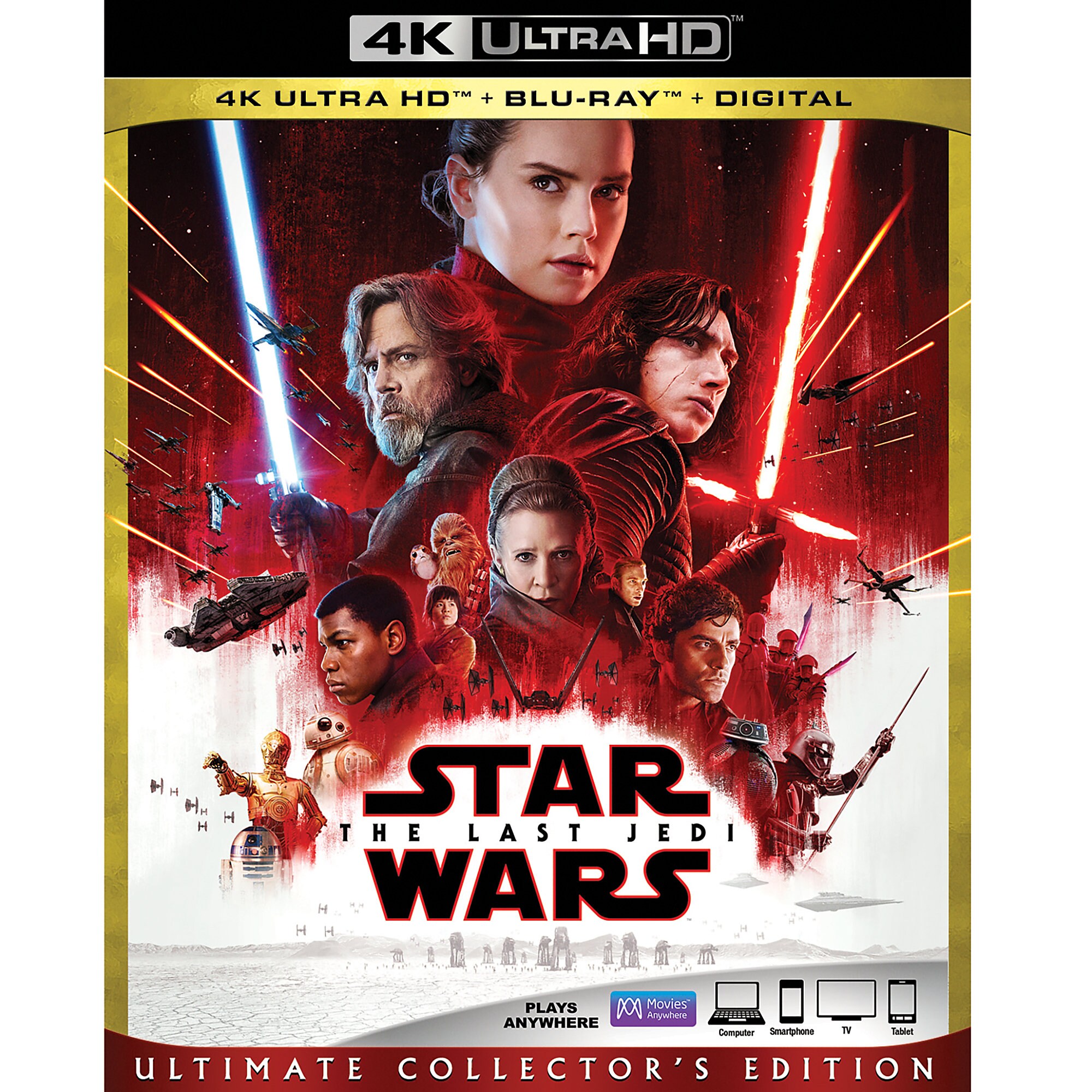 Star Wars: The Last Jedi 4K Ultra HD