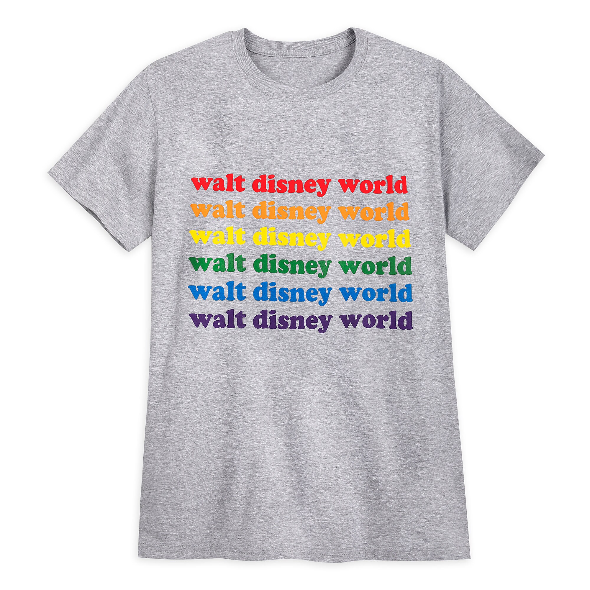 Rainbow Disney Collection Walt Disney World T-Shirt for Adults