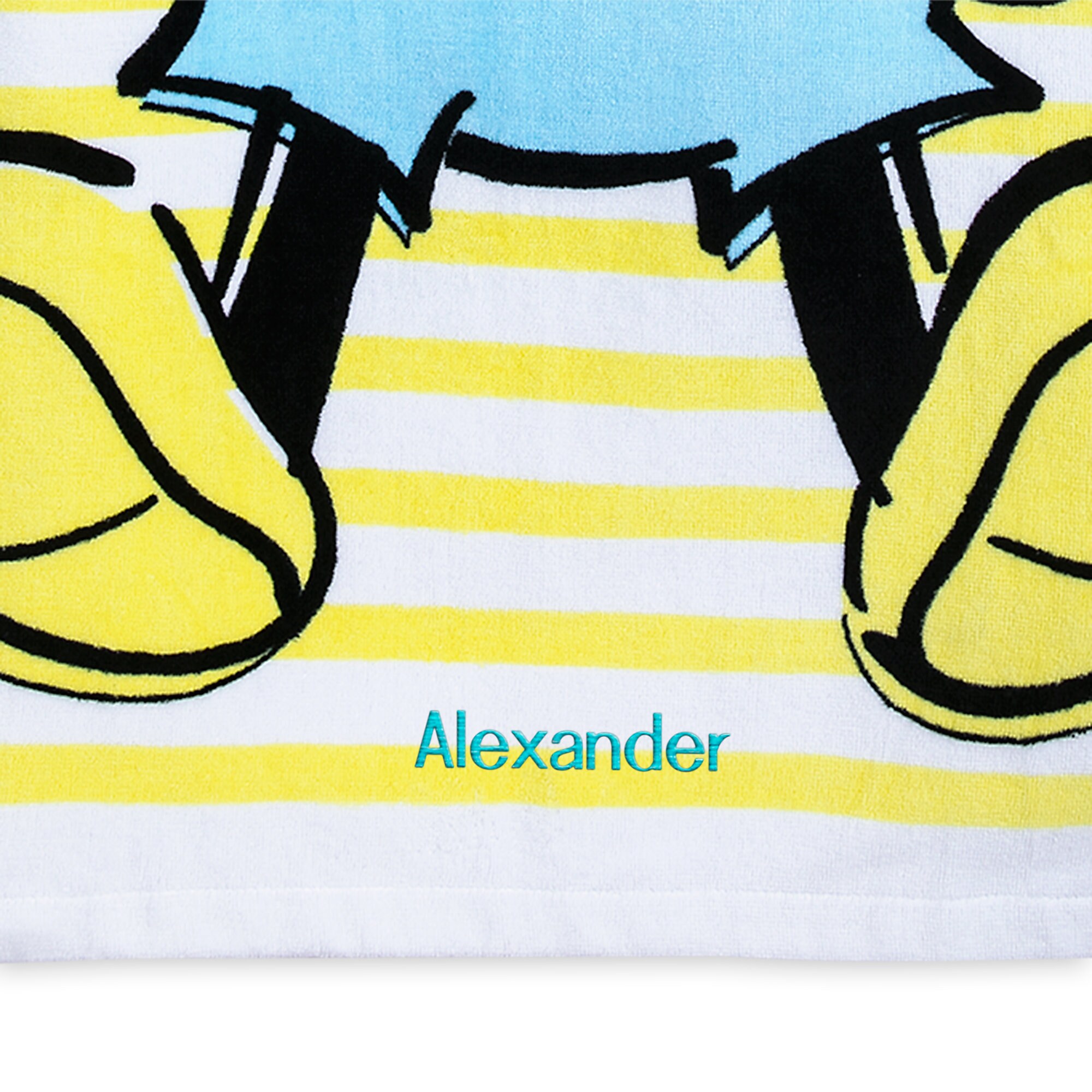 Mickey Mouse Beach Towel for Baby - Personalized