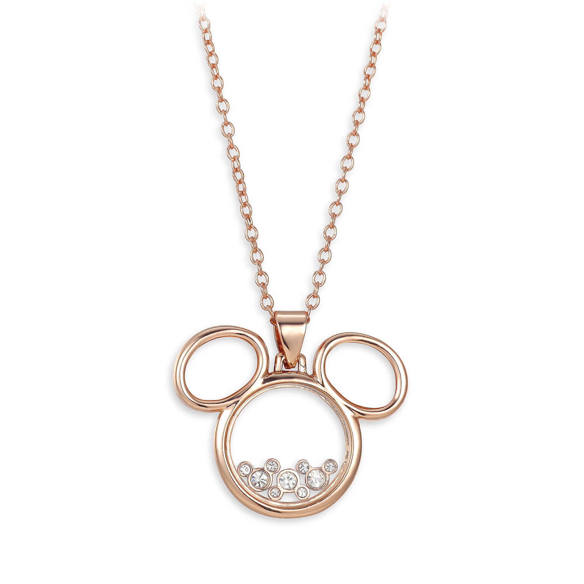 Mickey Mouse Silhouette Necklace