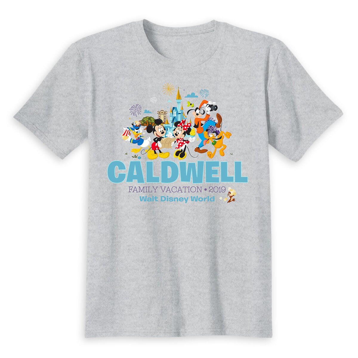 Product Image of Mickey Mouse and Friends Family Vacation T-Shirt for Kids - Walt Disney World 2019 - Customized # 1