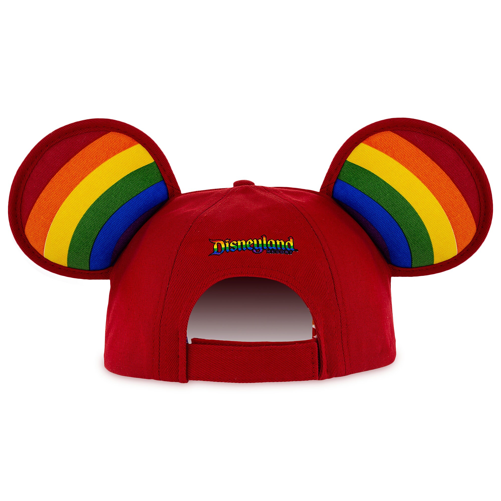 Rainbow Disney Collection Mickey Mouse Ears Baseball Cap for Adults - Disneyland