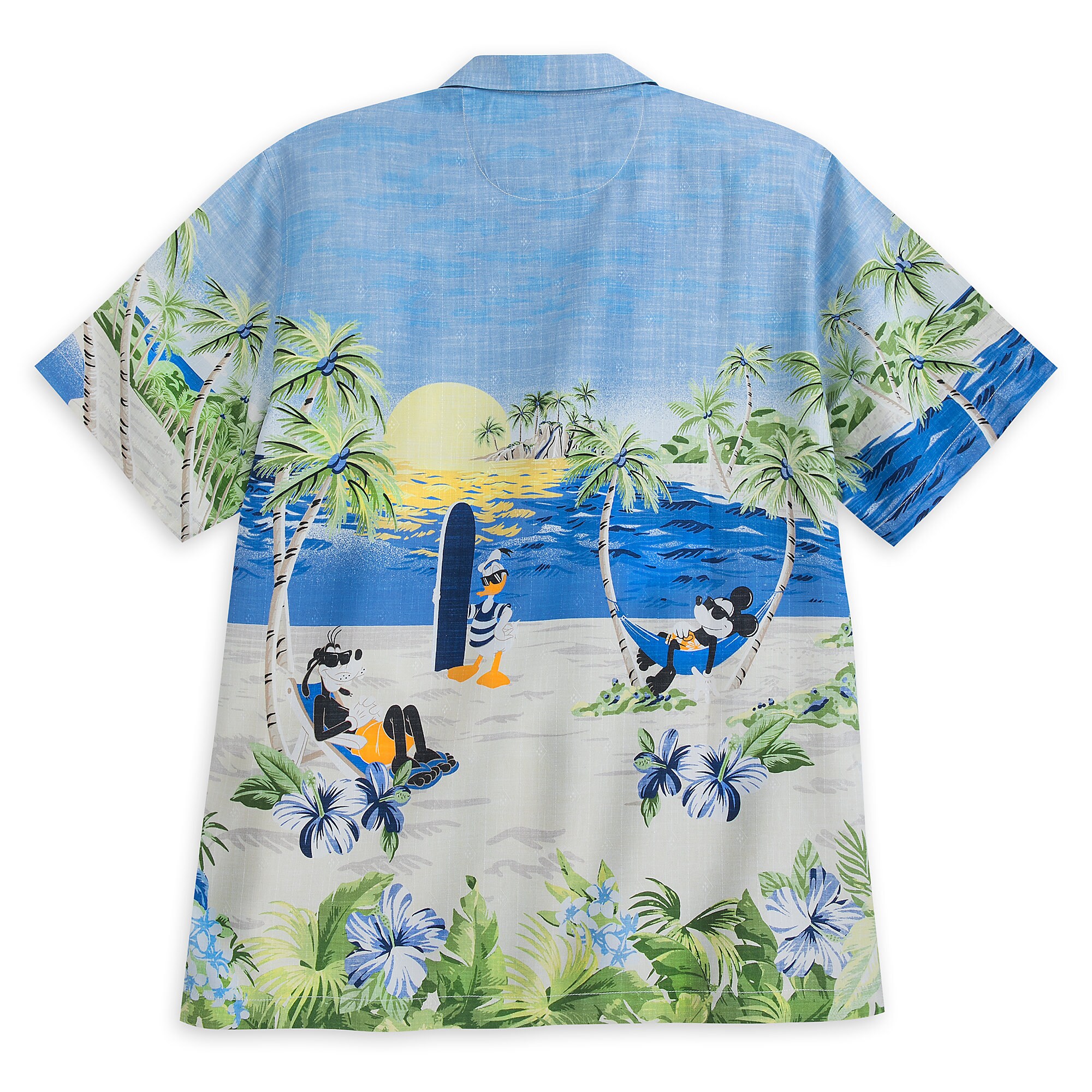 Mickey Mouse and Friends Silk Shirt for Men by Tommy Bahama