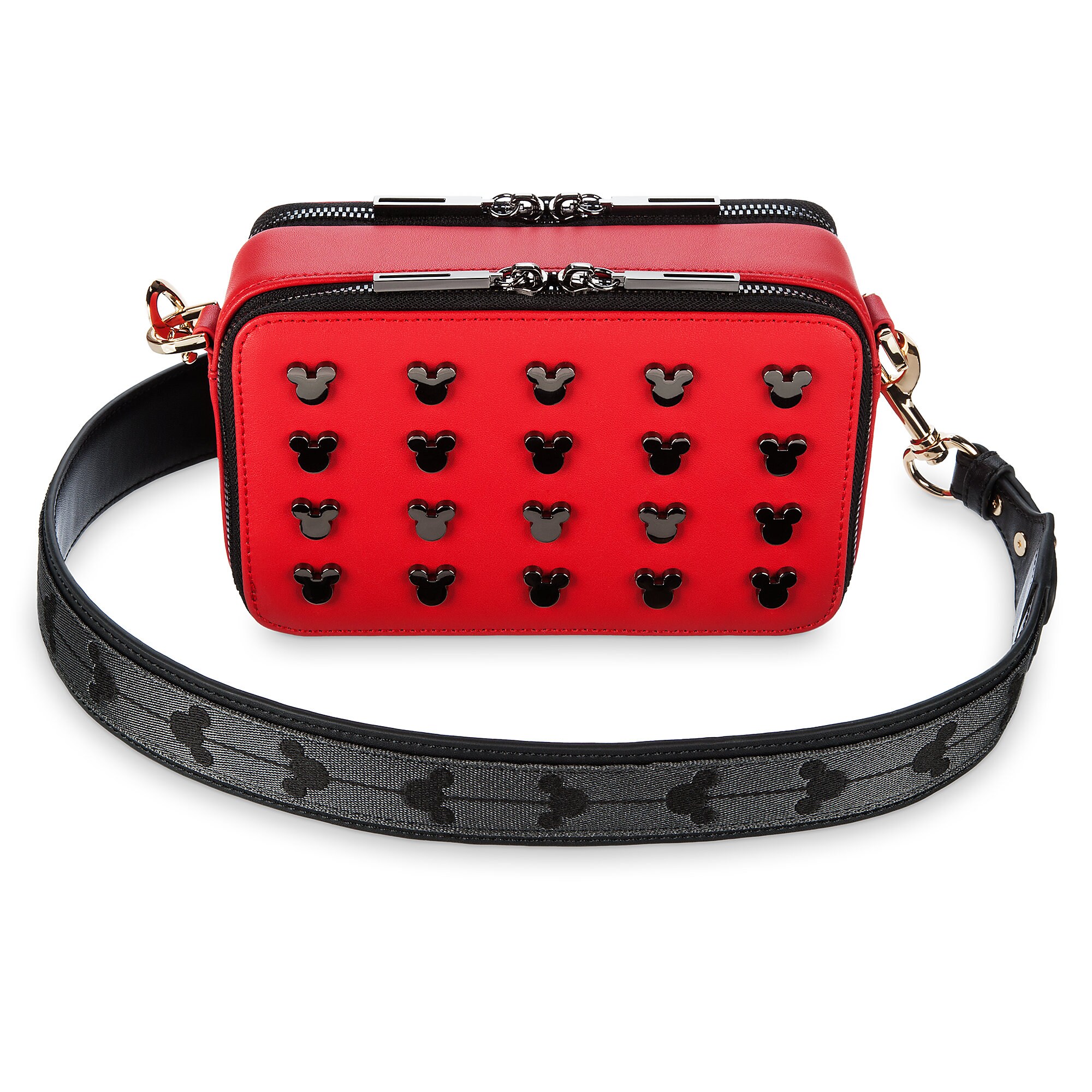 Mickey Mouse Red and Black Shoulder Bag