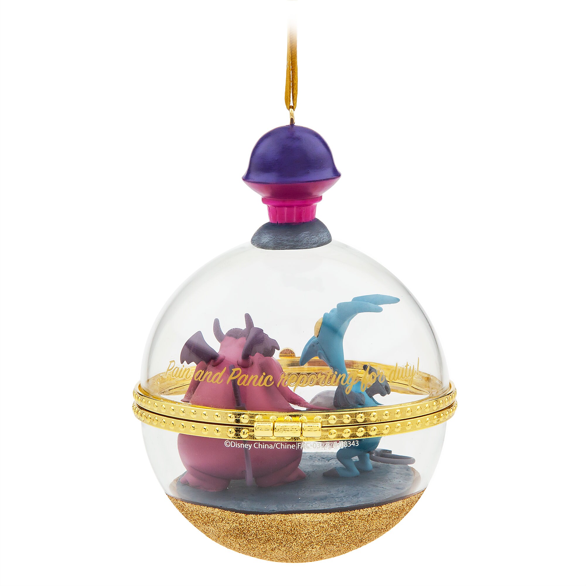 Pain and Panic Disney Duos Sketchbook Ornament - Hercules - April - Limited Release
