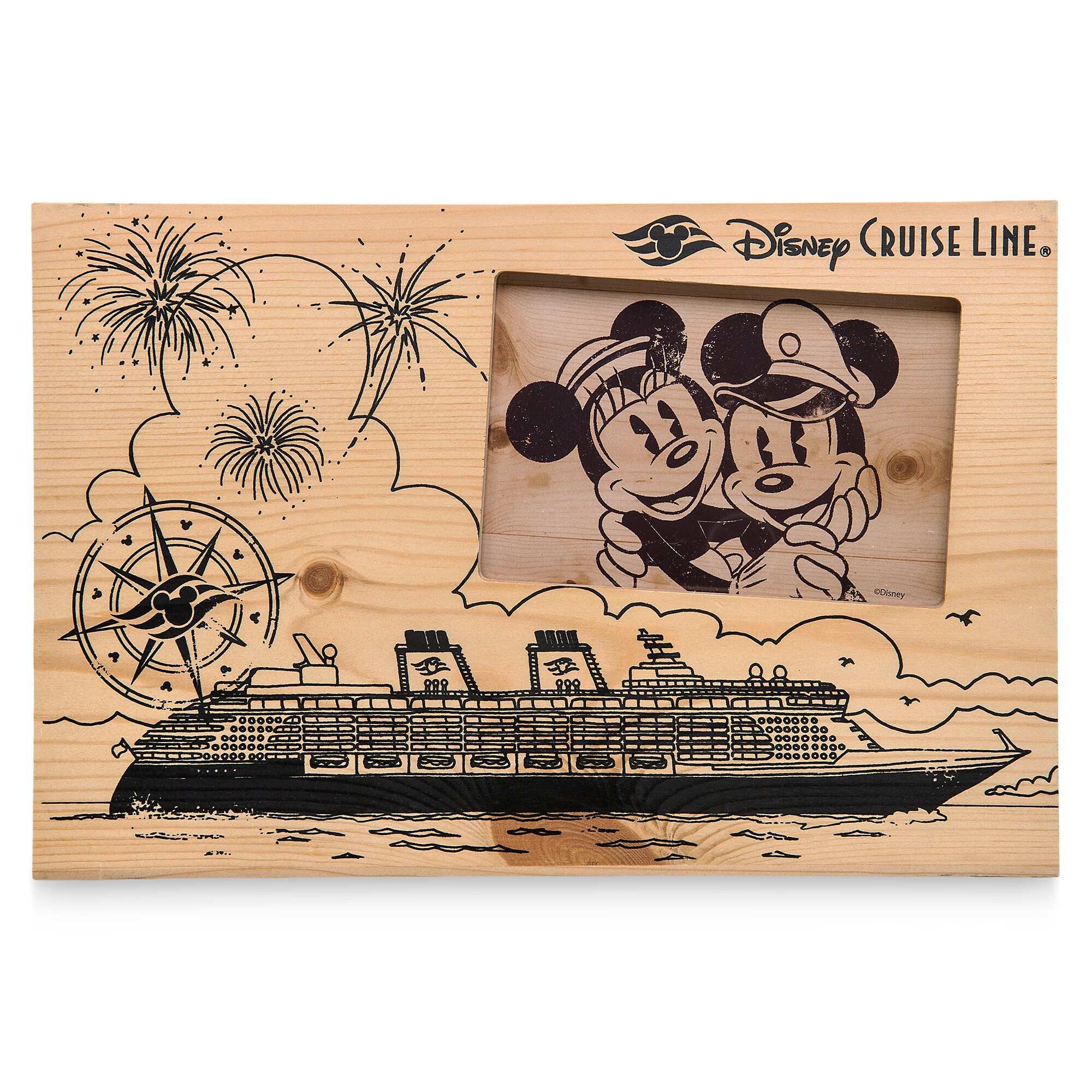 Disney Cruise Line Wood Photo Frame - 4'' x 6''