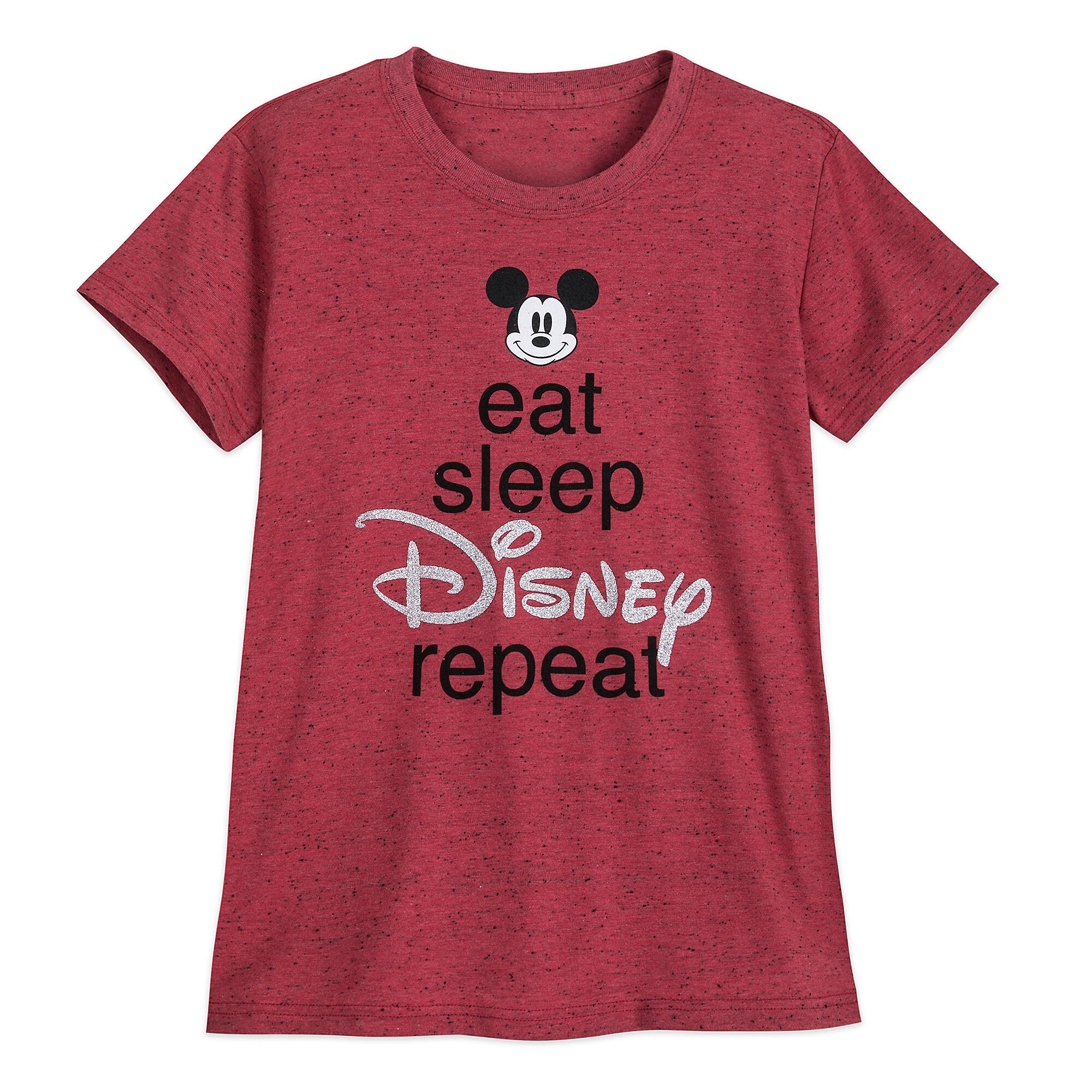 Mickey Mouse ''Eat Sleep Disney'' T-Shirt for Women