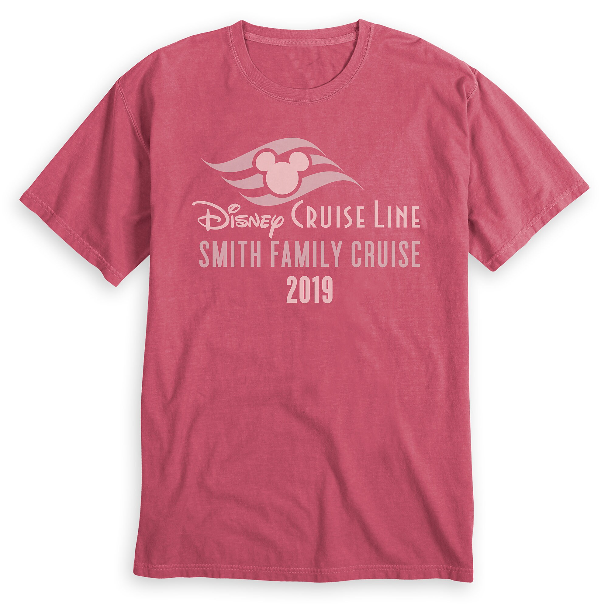 Adults' Disney Cruise Line Logo Family Cruise 2019 Heathered T-Shirt - Customized