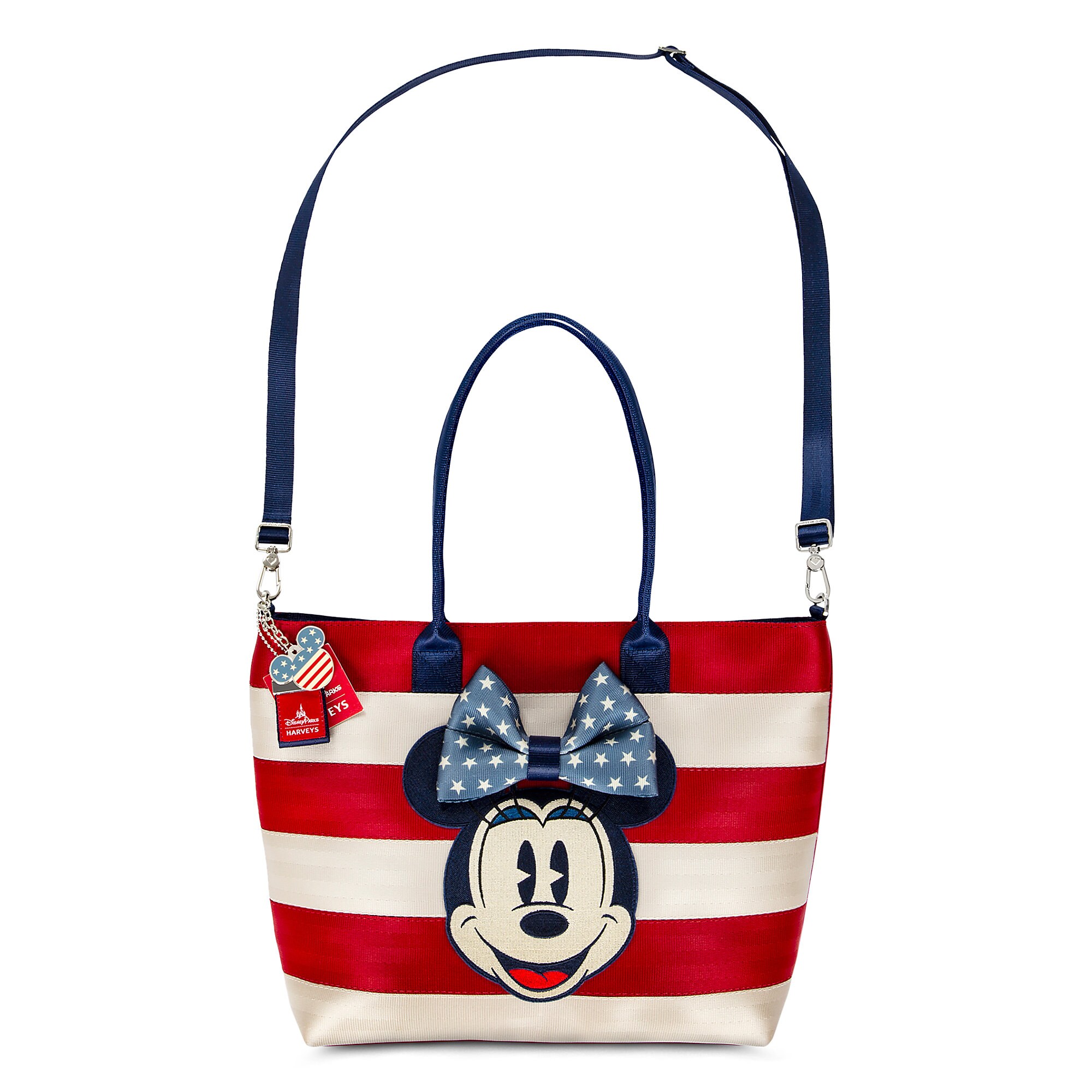 Mickey and Minnie Mouse Americana Streamline Tote by Harveys