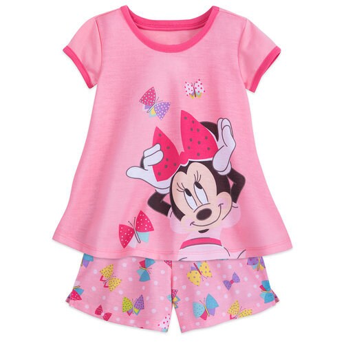 Minnie Mouse Shorts Sleep Set for Girls | shopDisney