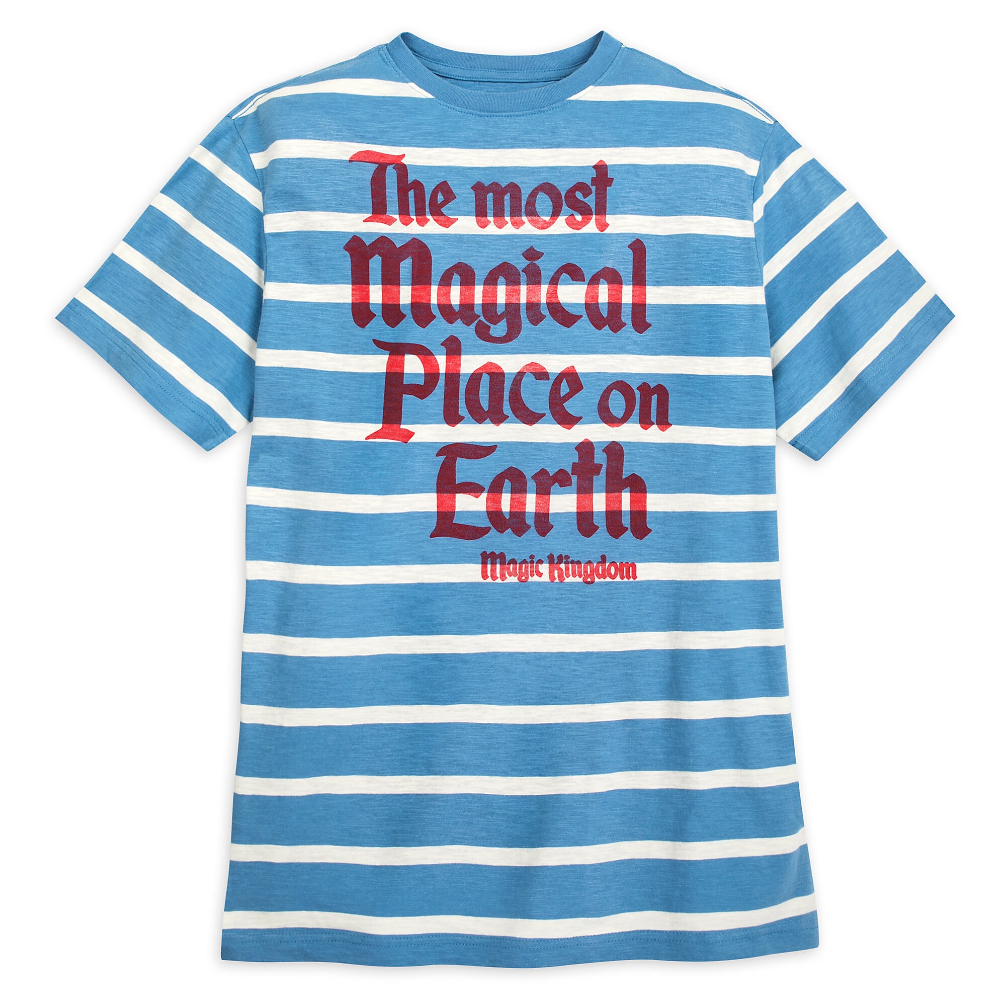 Walt Disney World Striped Jersey T-Shirt for Men by Junk Food