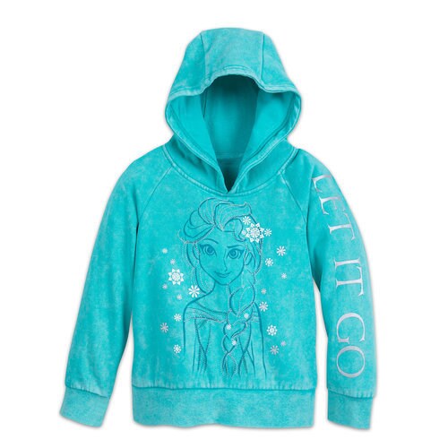 Elsa Hooded Fleece Top for Girls - Frozen | shopDisney
