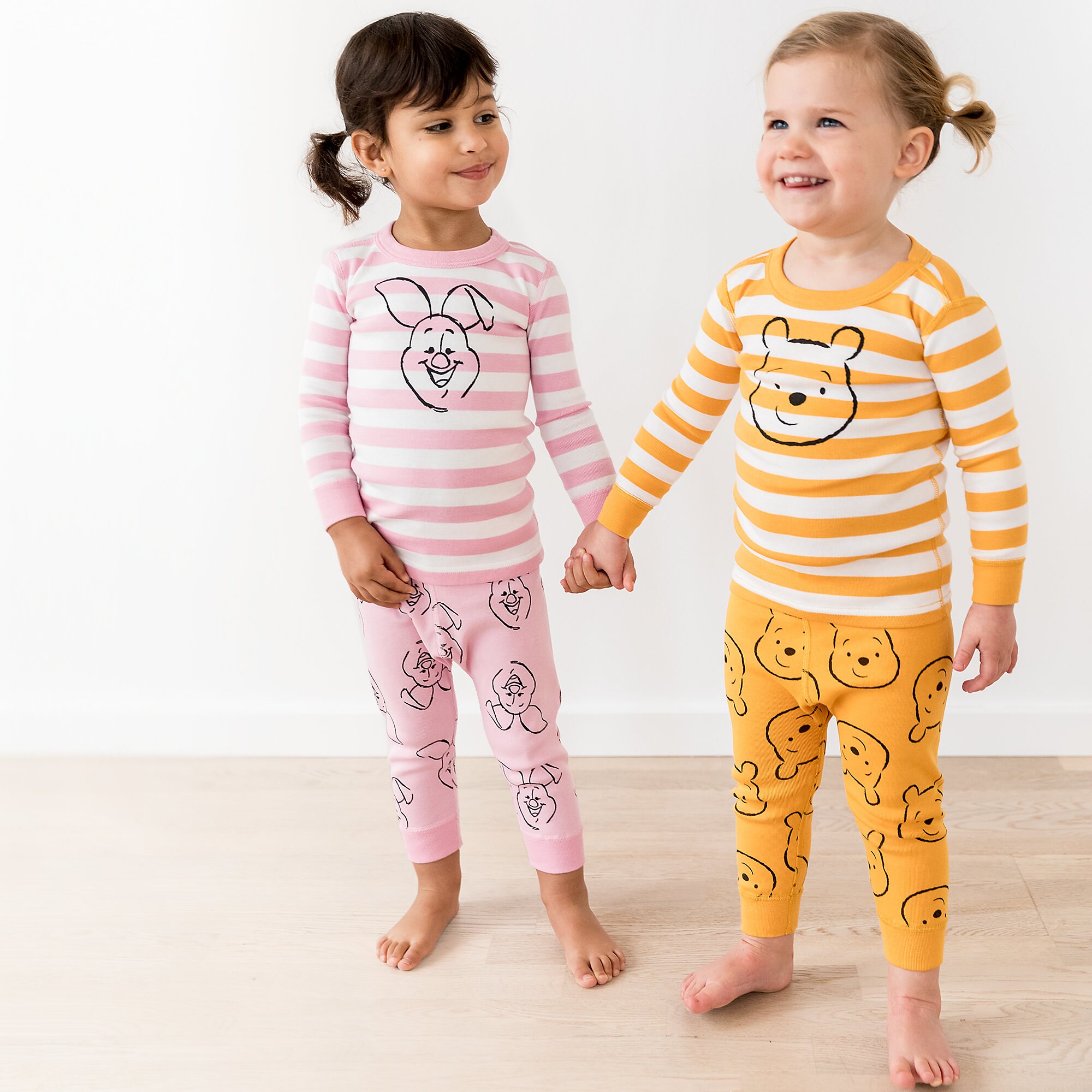 Winnie the Pooh Organic Long John Pajama Set for Baby by Hanna Andersson