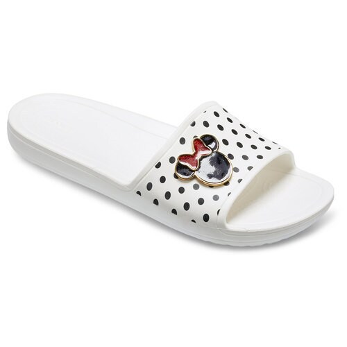 Minnie Mouse Slide Sandals for Women by Crocs | shopDisney