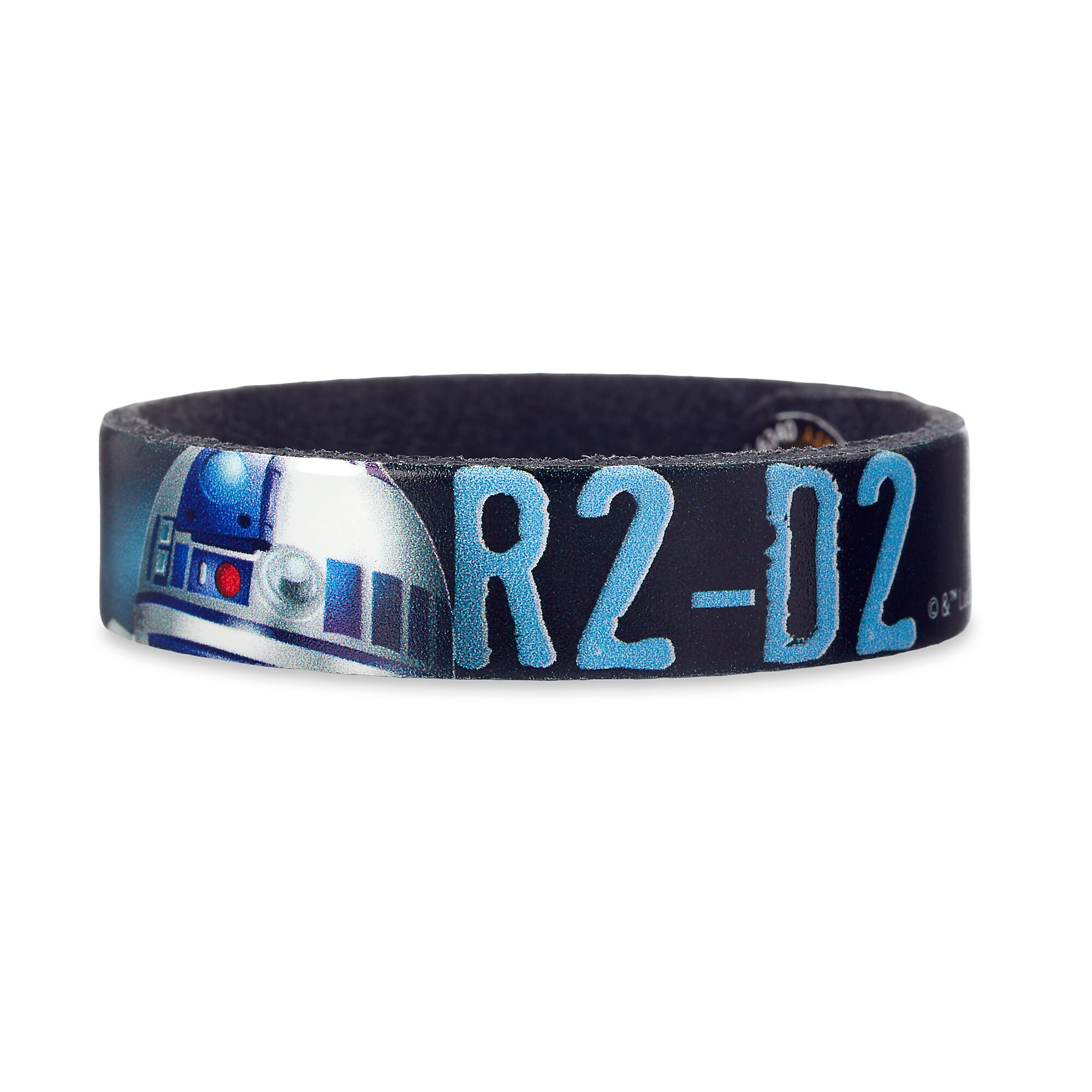 R2-D2 Leather Bracelet - Star Wars - Personalizable