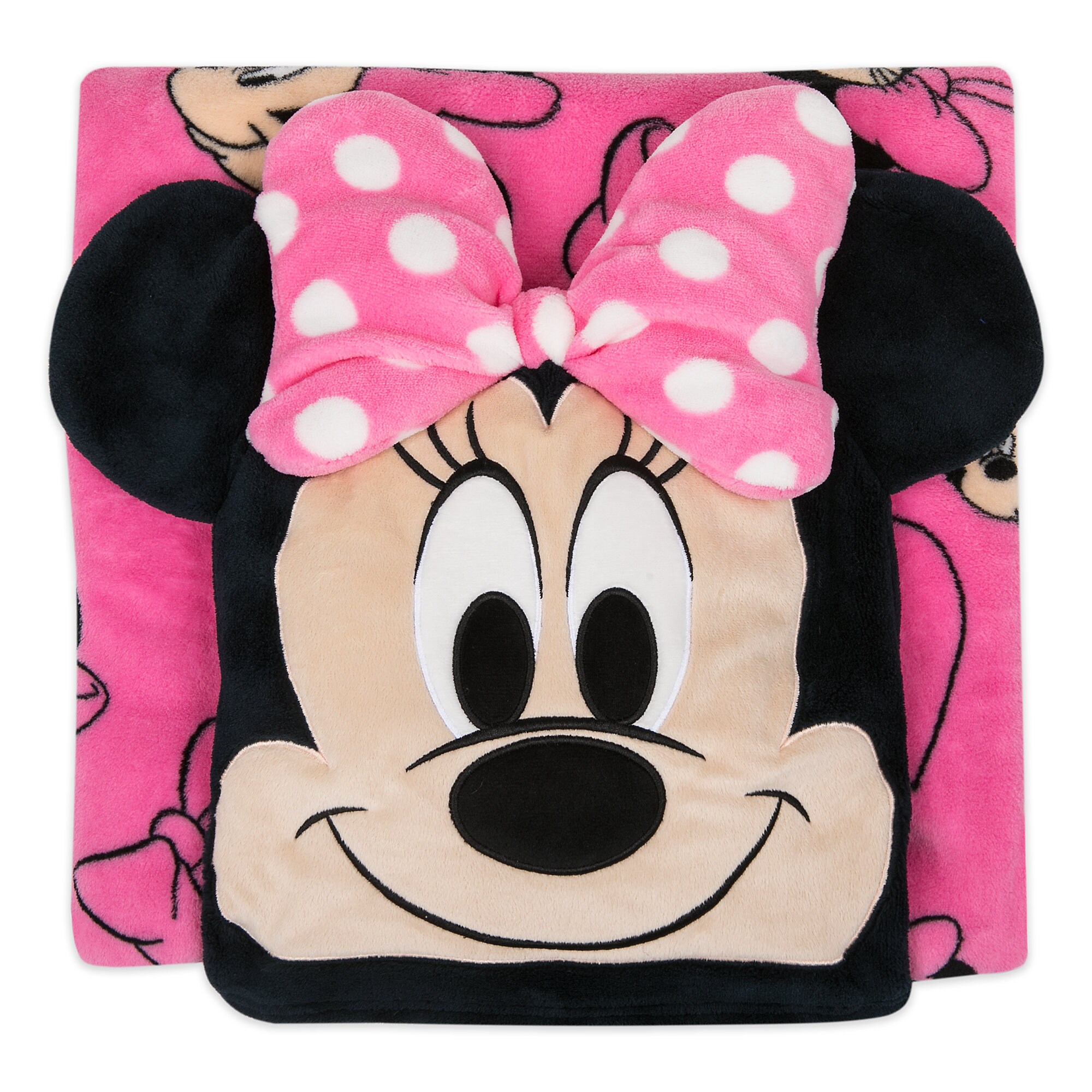 Minnie Mouse Convertible Fleece Throw - Personalized