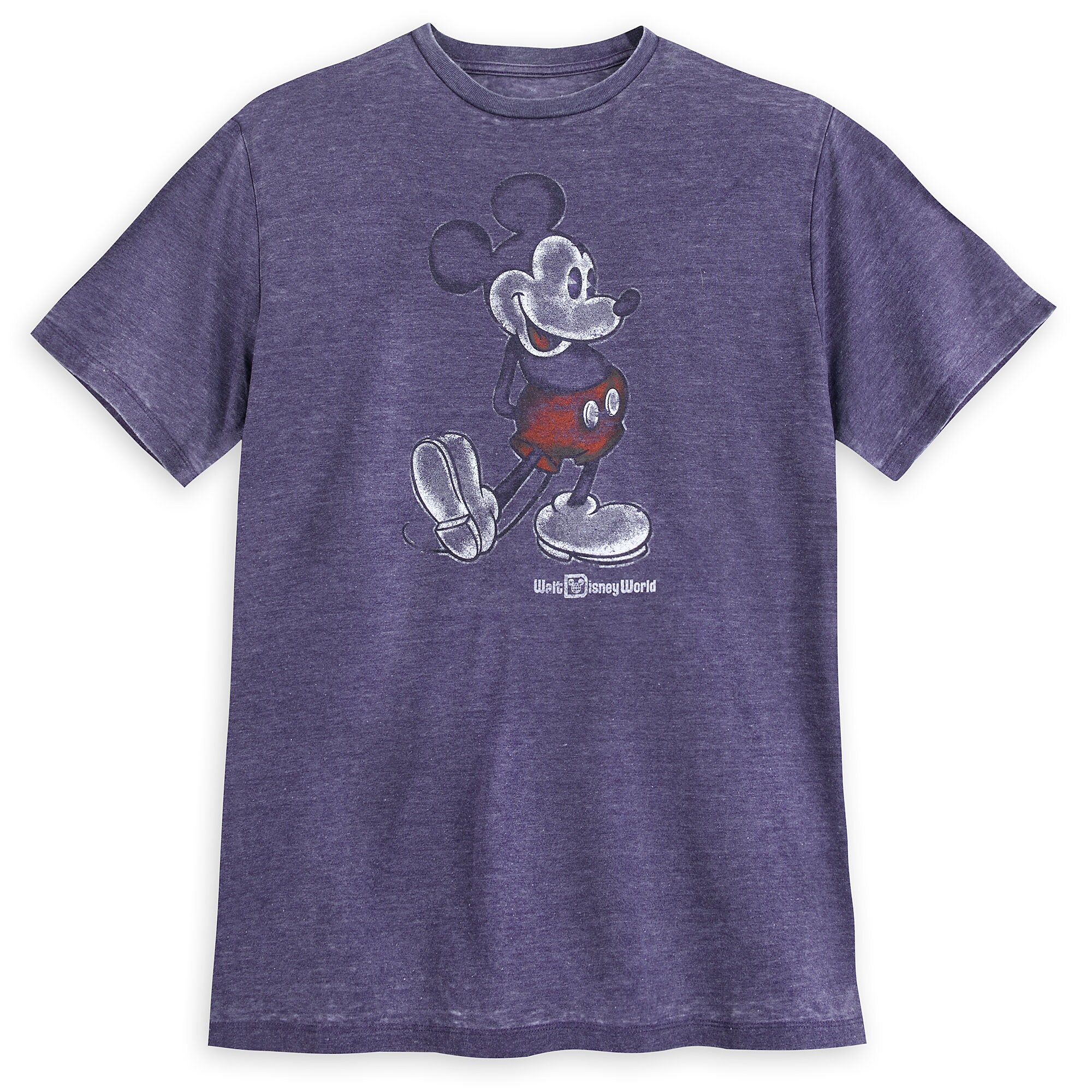 Mickey Mouse Classic T-Shirt for Men - Walt Disney World - Purple