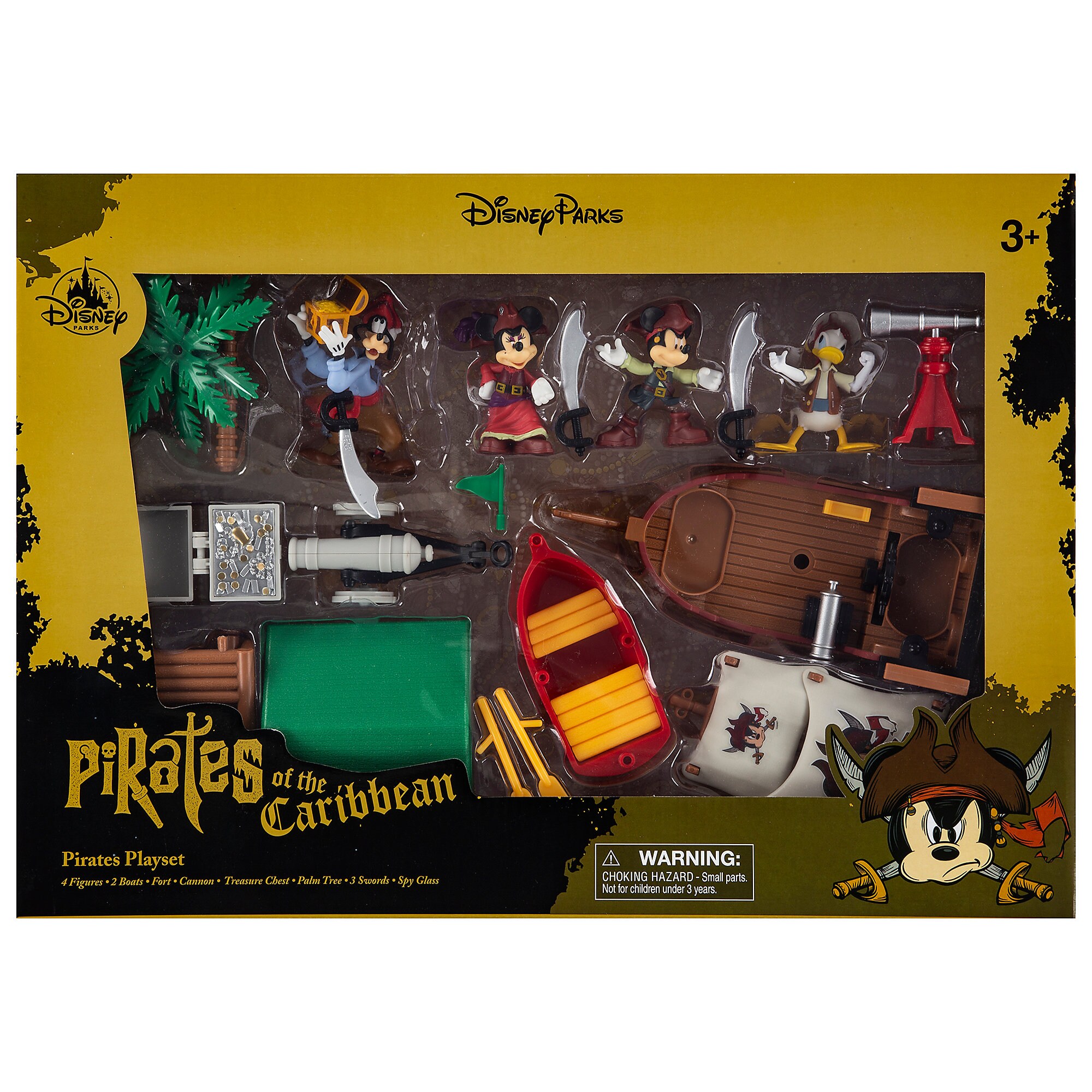 Mickey Mouse and Friends Pirates of the Caribbean Play Set