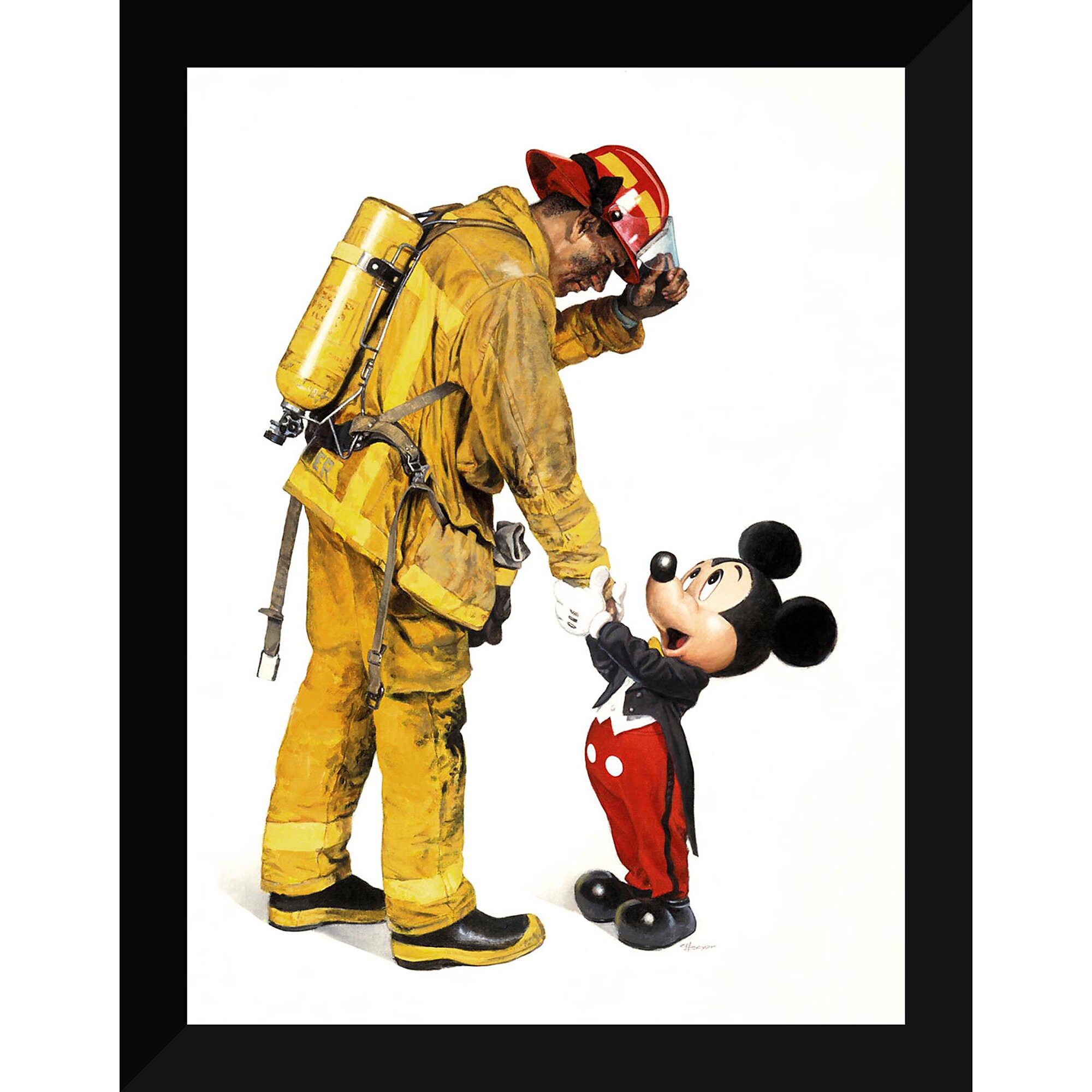 Mickey Mouse ''Mickey and the Fireman'' by Charles Boyer