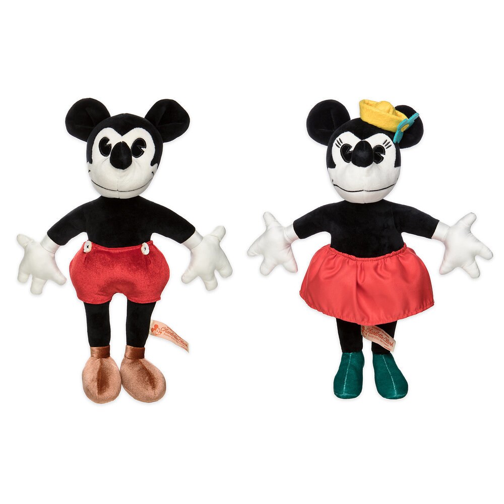 Disney Parks Mickey & Minnie Mouse Pirates Of The Caribbean Plush Doll Set NWT