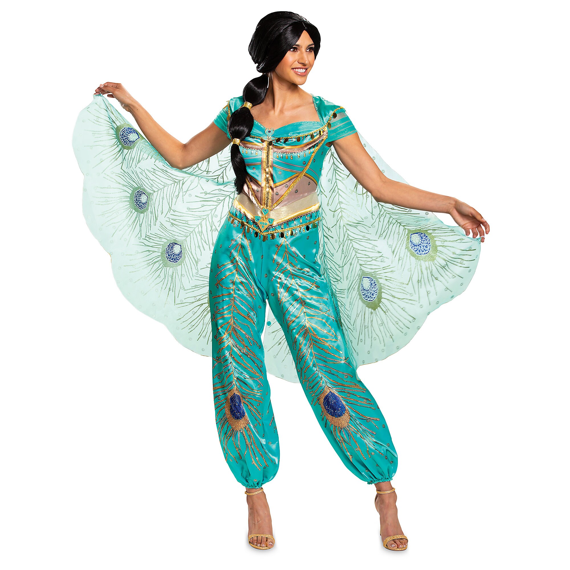 Jasmine Deluxe Costume for Adults by Disguise - Live Action Film