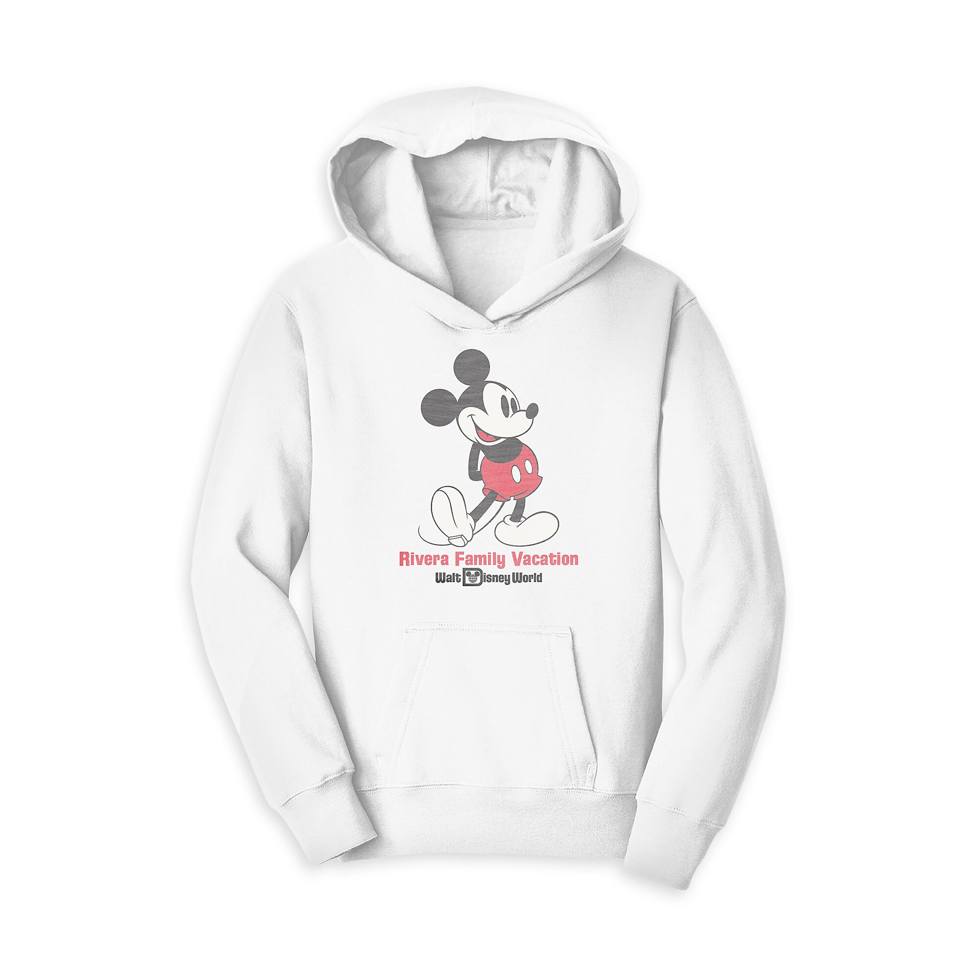 Kids' Mickey Mouse Family Vacation Pullover Hoodie - Walt Disney World - Customized