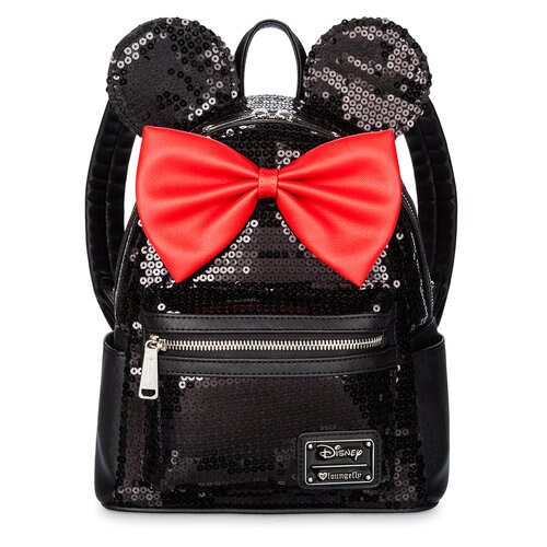 Black Sequin Disney Backpack IUCN Water