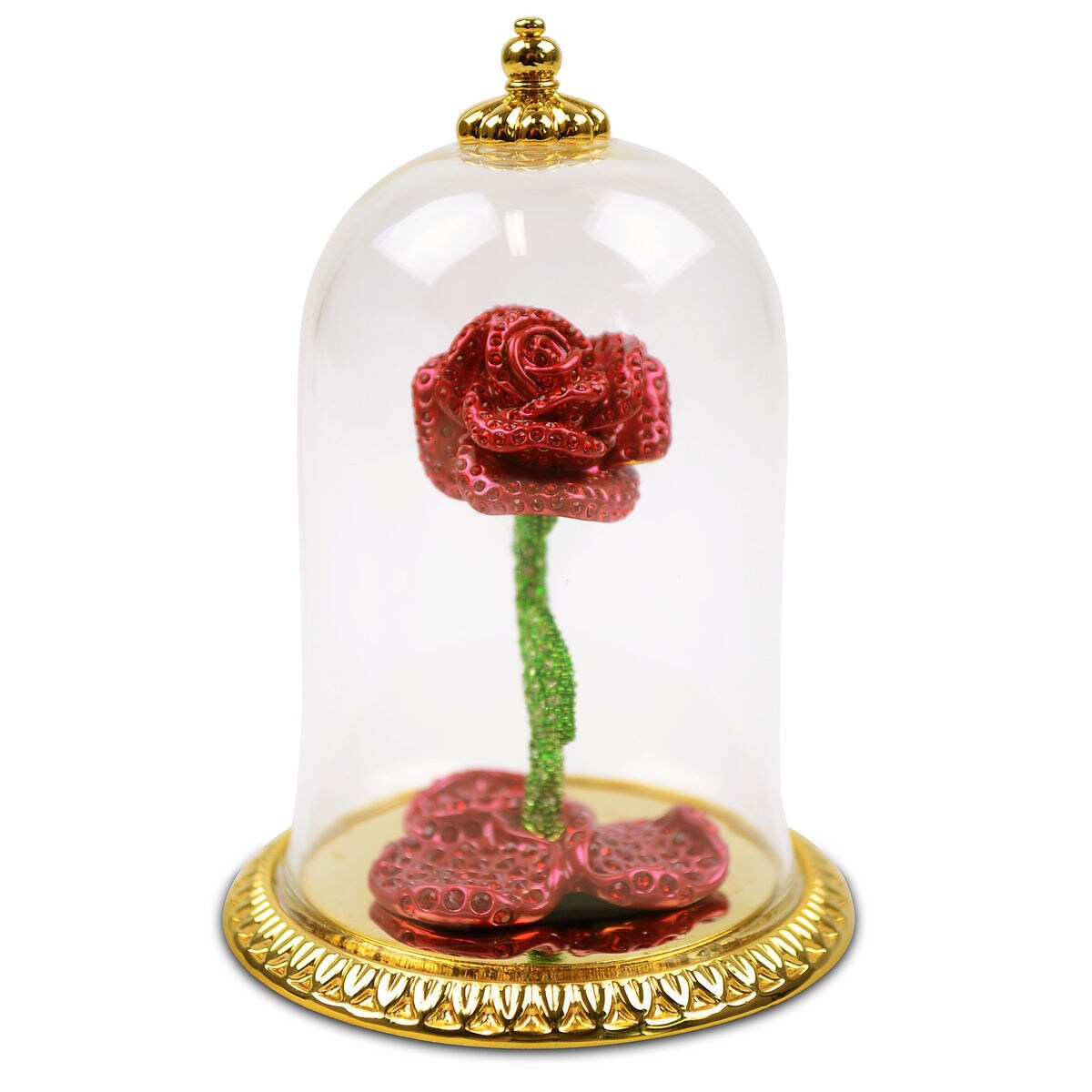 Beauty And The Beast Jeweled Enchanted Rose By Arribas Limited