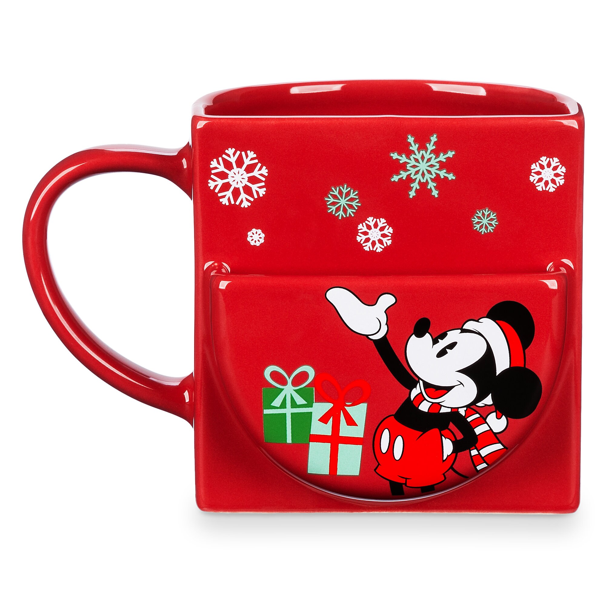 Mickey Mouse Holiday Cookie Holder Mug