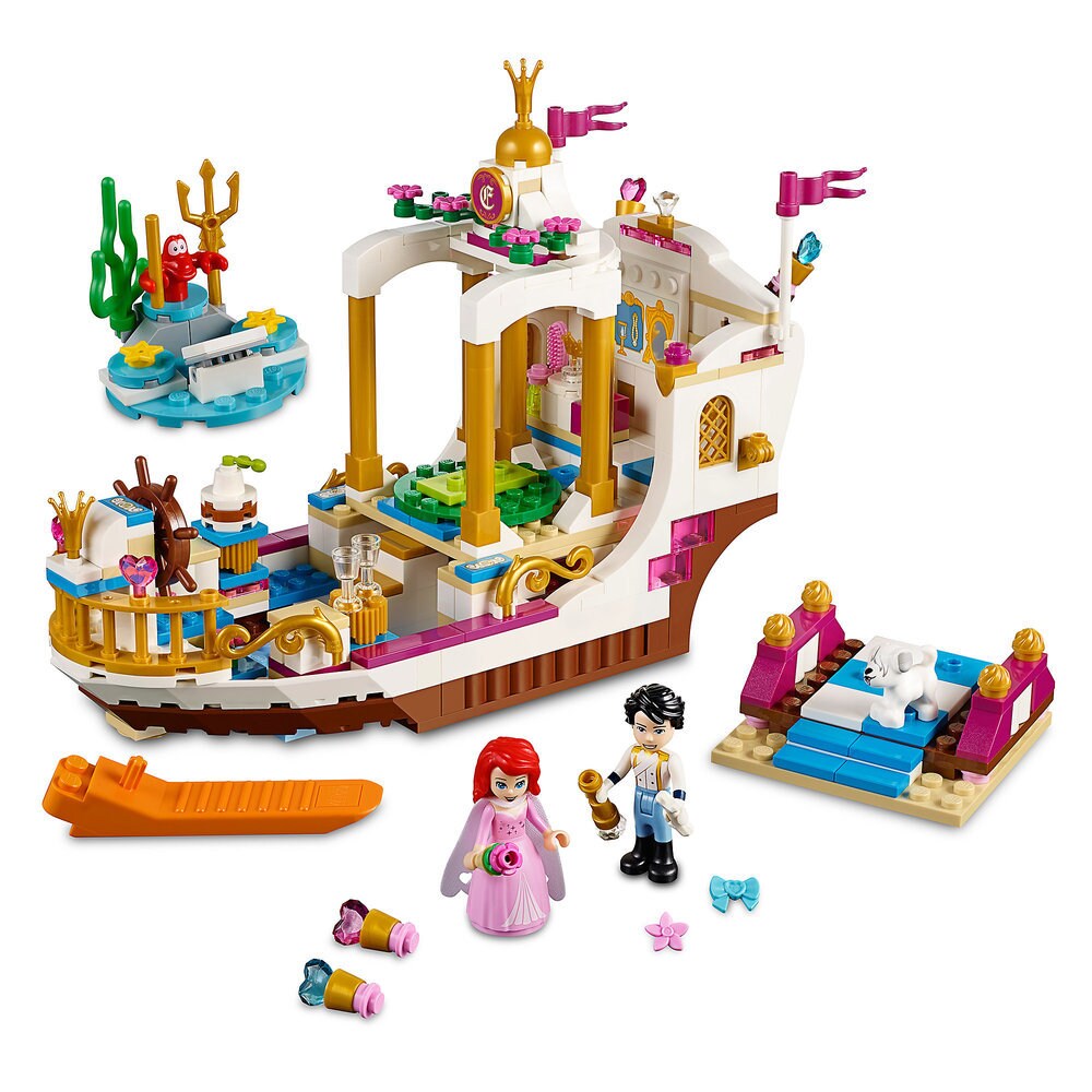 Ariel's Royal Celebration Boat Playset by LEGO Official shopDisney