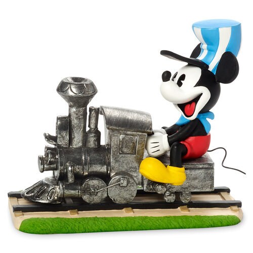 Mickey Mouse Riding Train Figurine by Precious Moments shopDisney