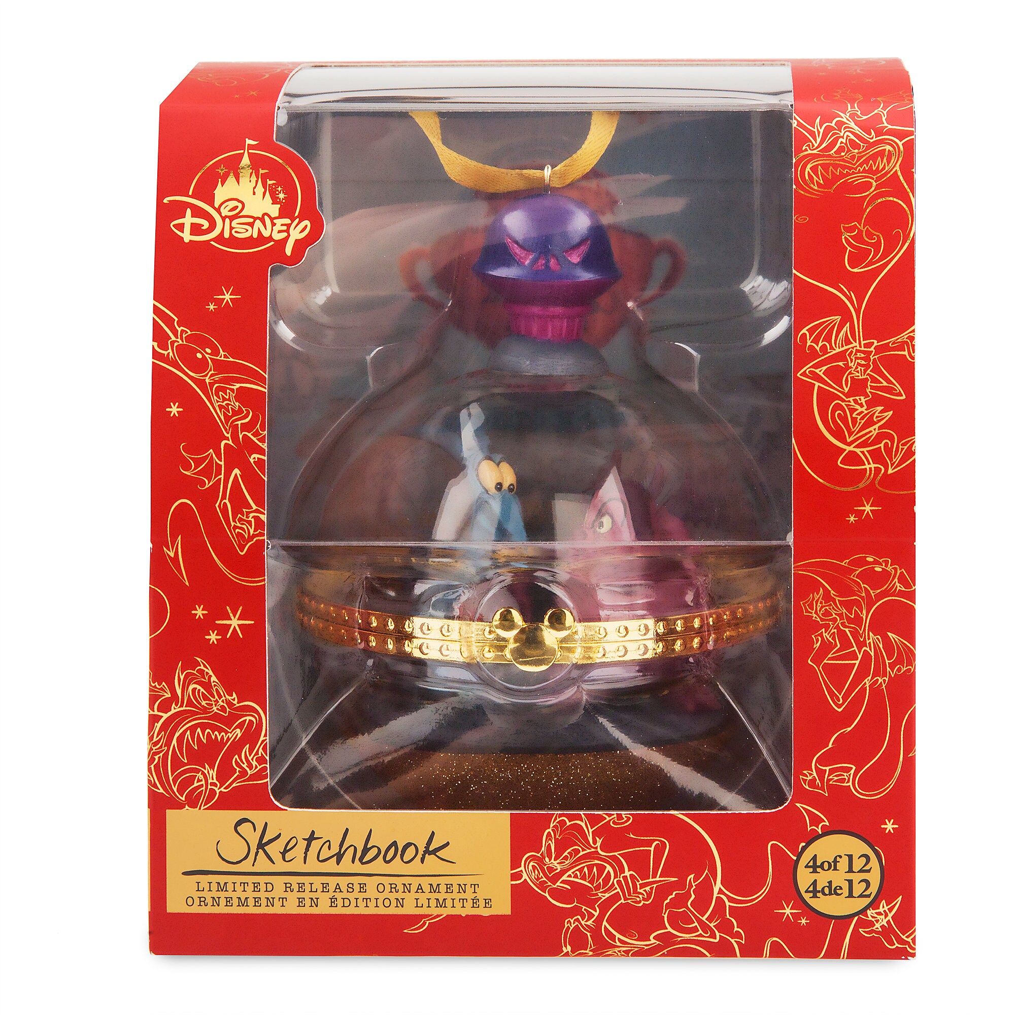 Pain and Panic Disney Duos Sketchbook Ornament - Hercules - April - Limited Release