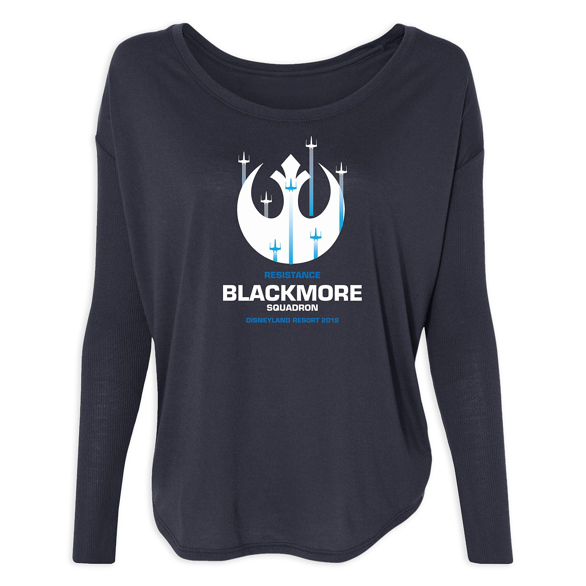 Women's Star Wars Resistance Squadron Long Sleeve T-Shirt - Disneyland - Customized