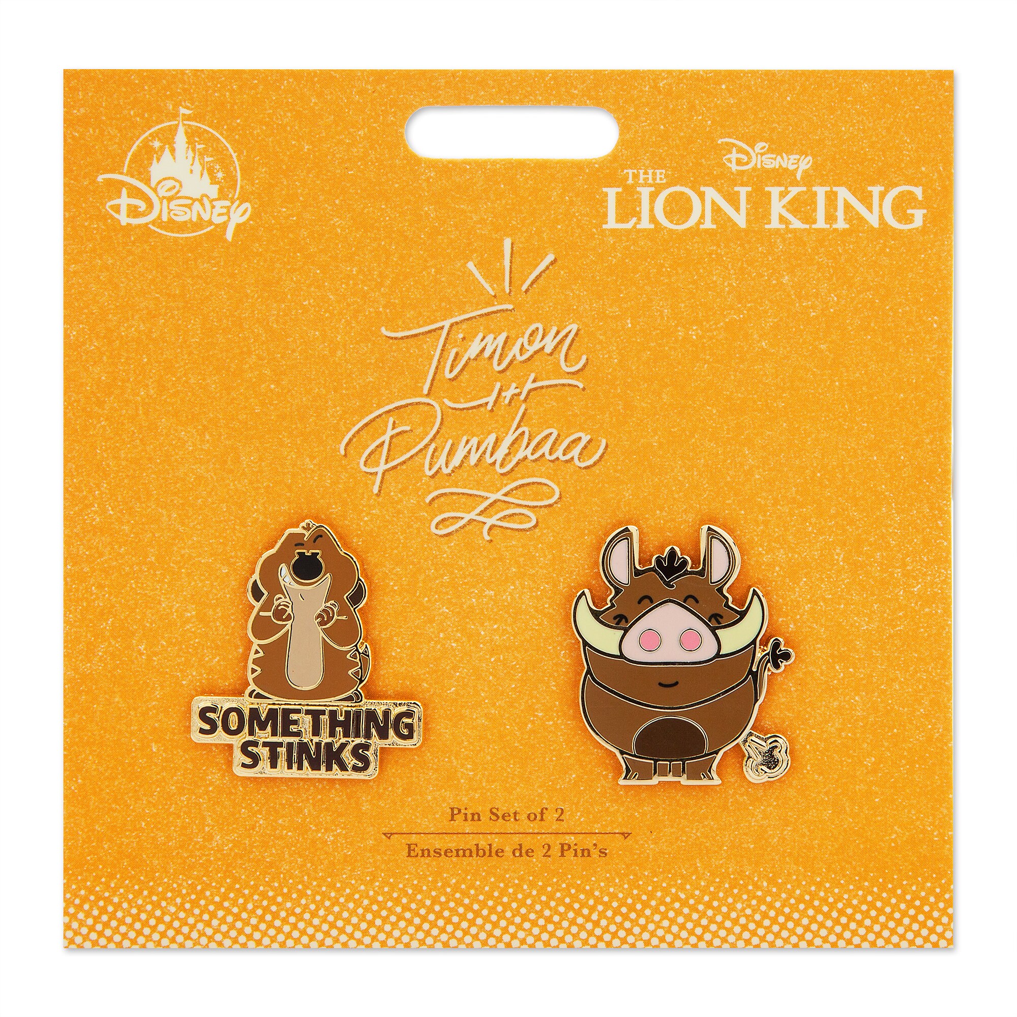 Timon and Pumbaa Pin Set - The Lion King