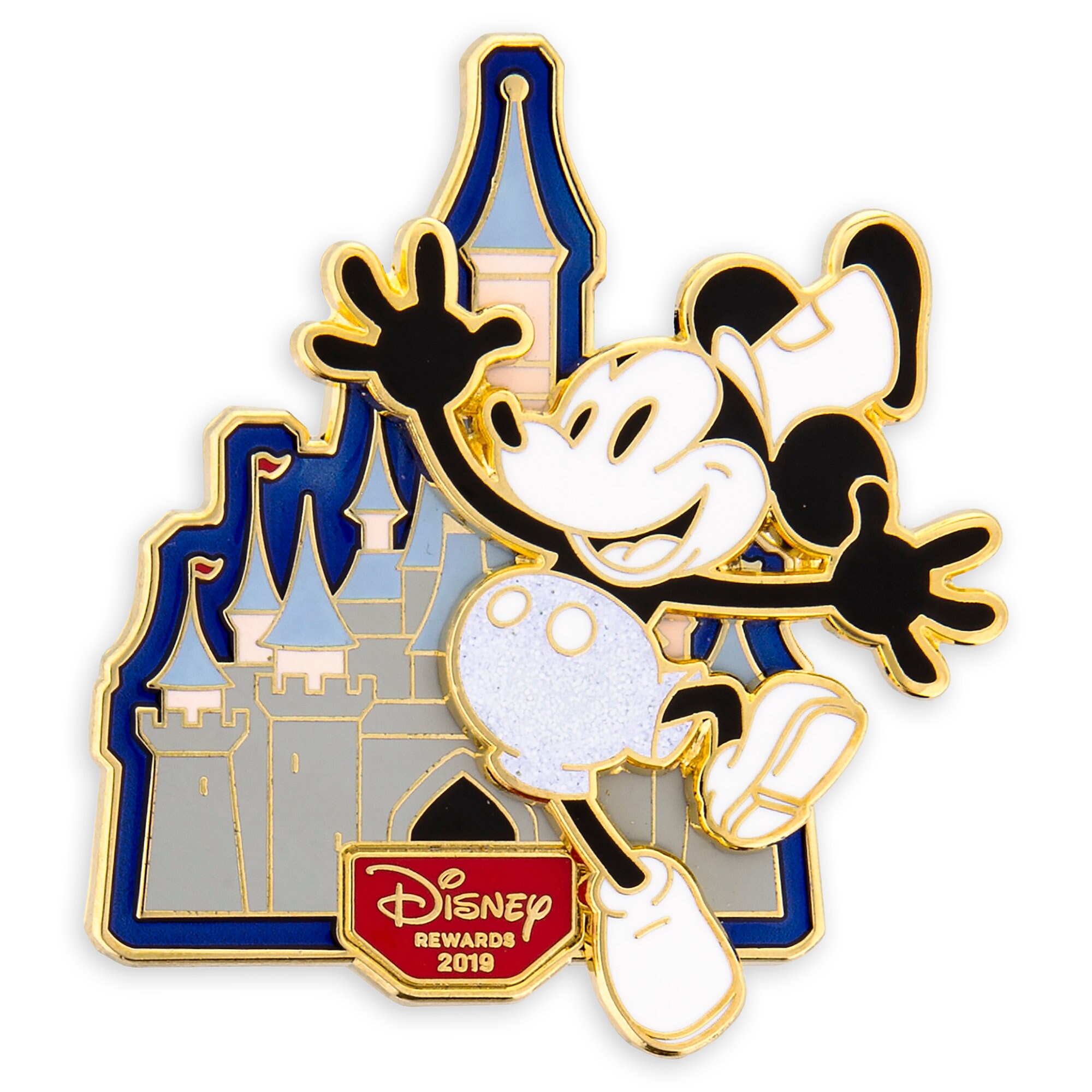 Mickey Mouse Steamboat Willie Pin - Disney® Visa® Cardmember Exclusive