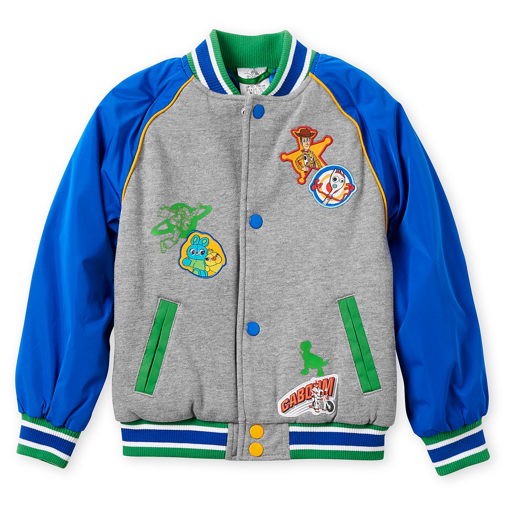 Toy Story 4 Varsity Jacket for Boys - Personalized