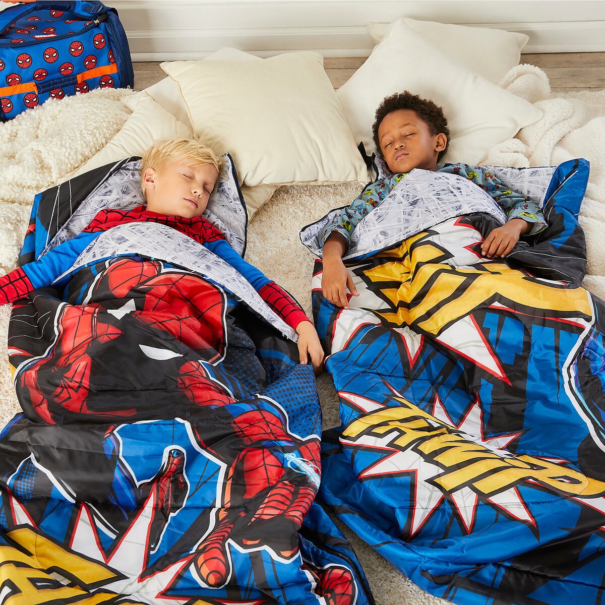 Product Image of Spider-Man Sleeping Bag for Kids # 2